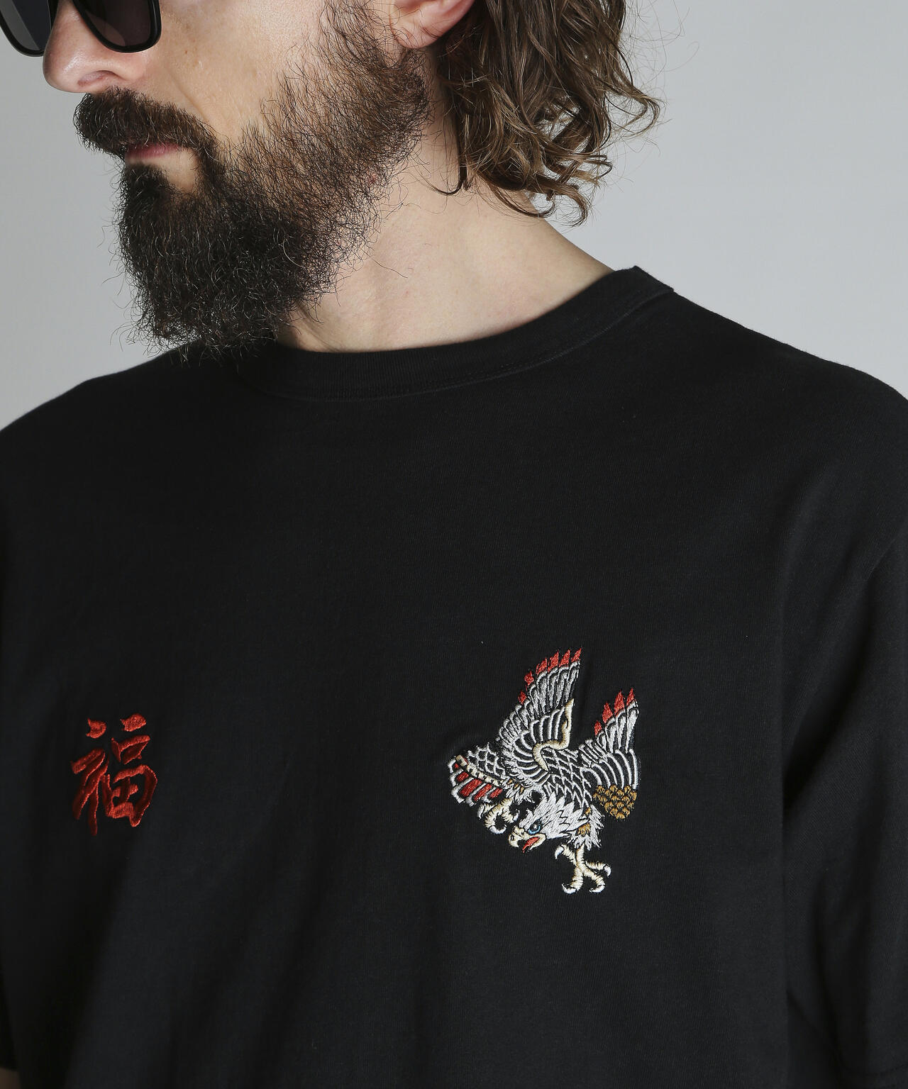 BATTLE ROYALE EMB. T-SHIRT/バトル ロワイヤル 刺繍 Ｔシャツ