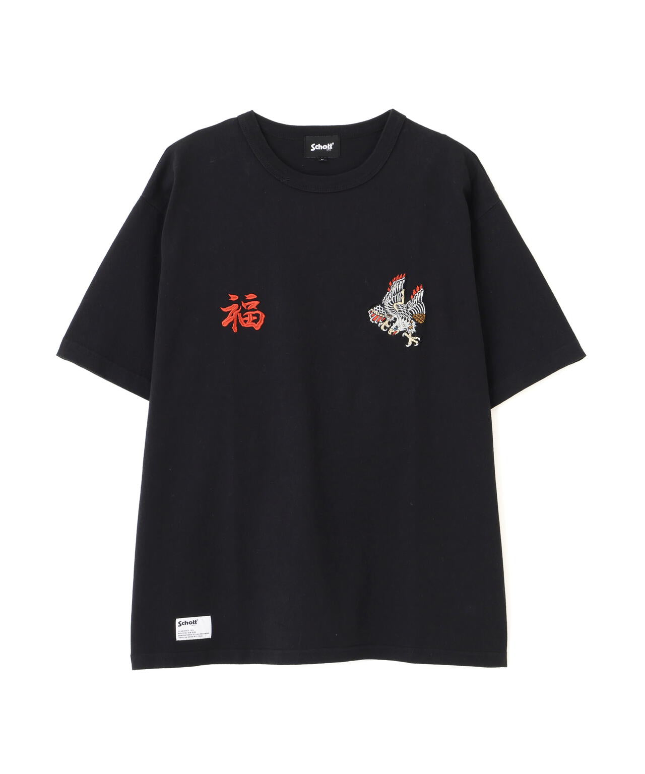BATTLE ROYALE EMB. T-SHIRT/バトル ロワイヤル 刺繍 Ｔシャツ
