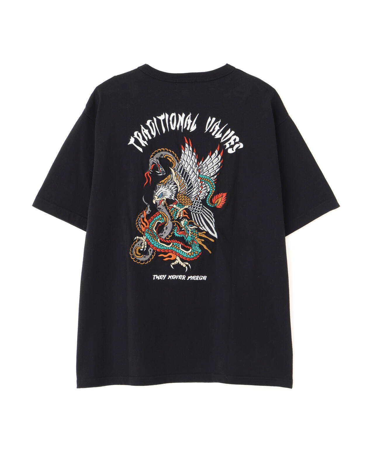 BATTLE ROYALE EMB. T-SHIRT/バトル ロワイヤル 刺繍 Ｔシャツ