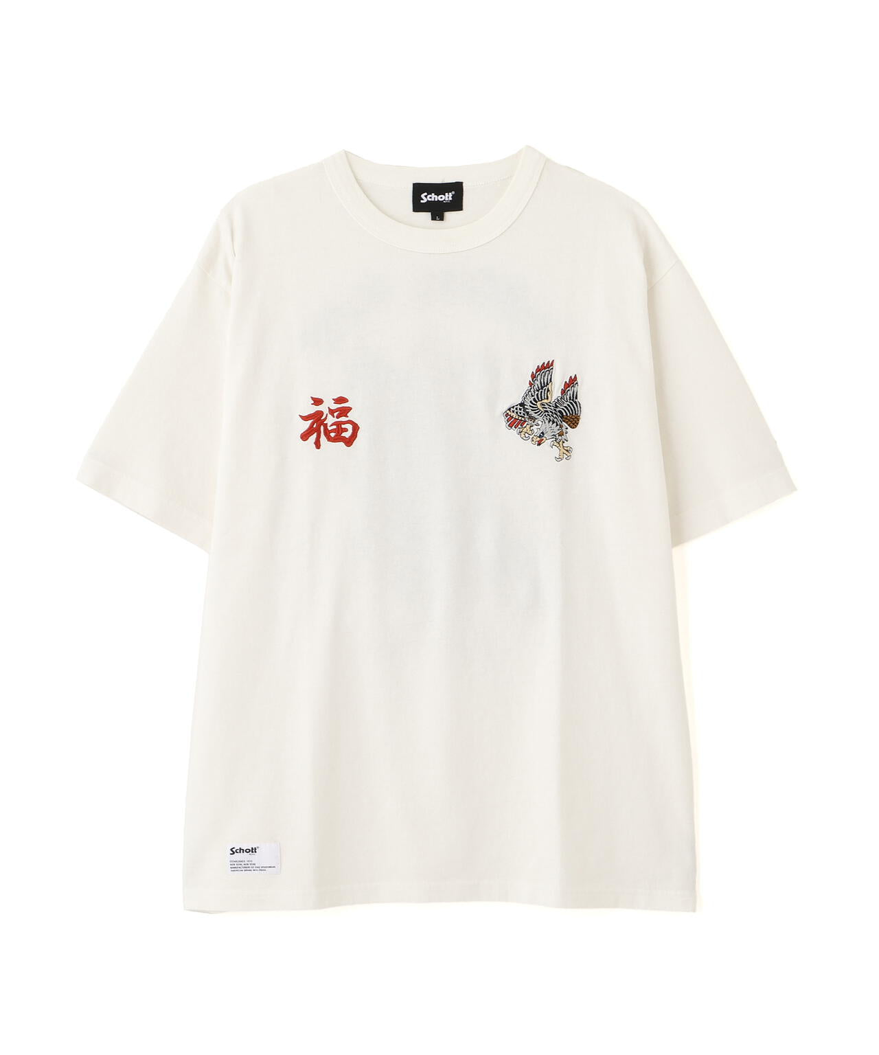 BATTLE ROYALE EMB. T-SHIRT/バトル ロワイヤル 刺繍 Ｔシャツ