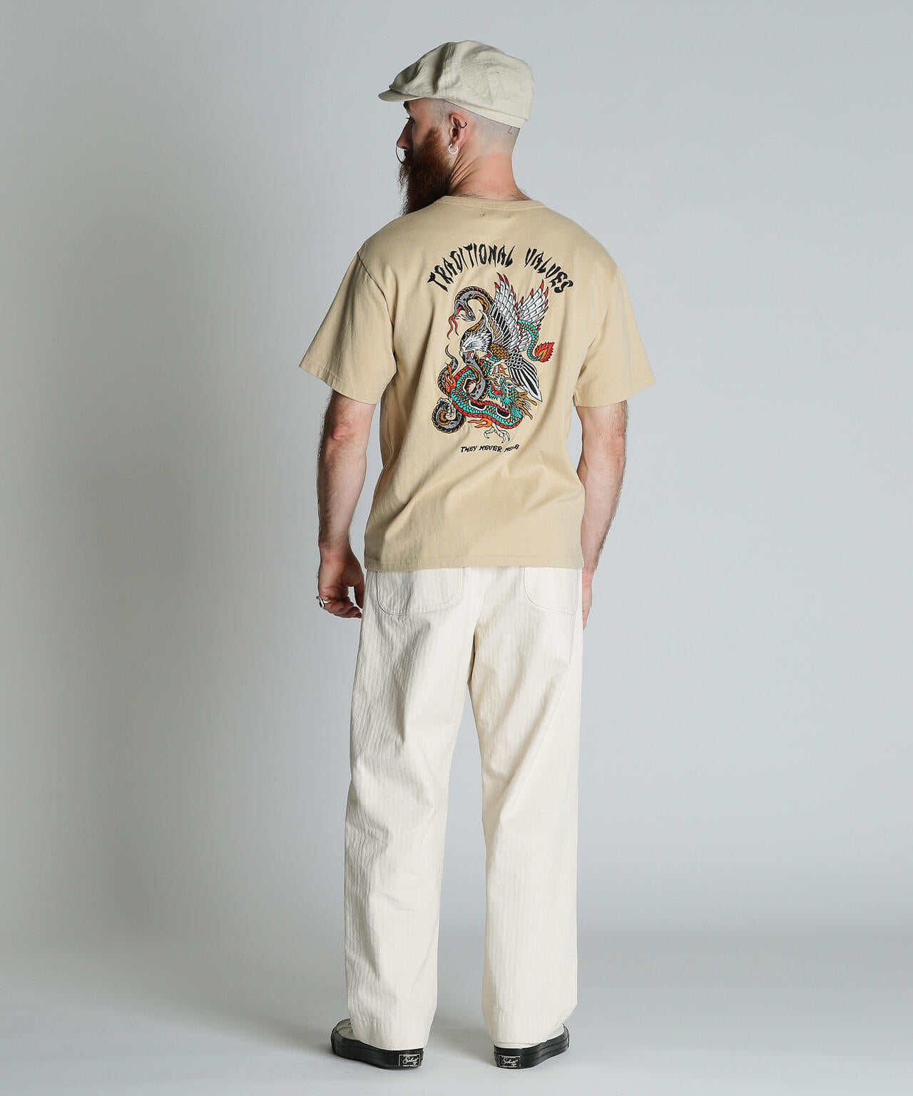 BATTLE ROYALE EMB. T-SHIRT/バトル ロワイヤル 刺繍 Ｔシャツ