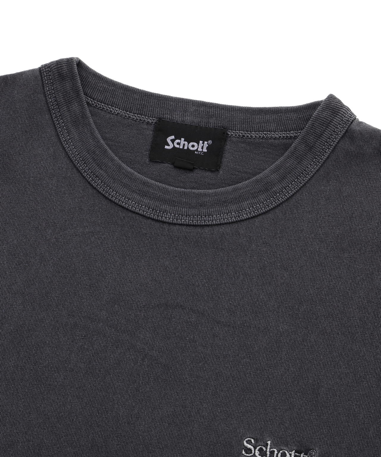 Schott NEW YORK CITY EMB. T-SHIRT/ショット ニューヨークシティ 刺繍 Tシャツ