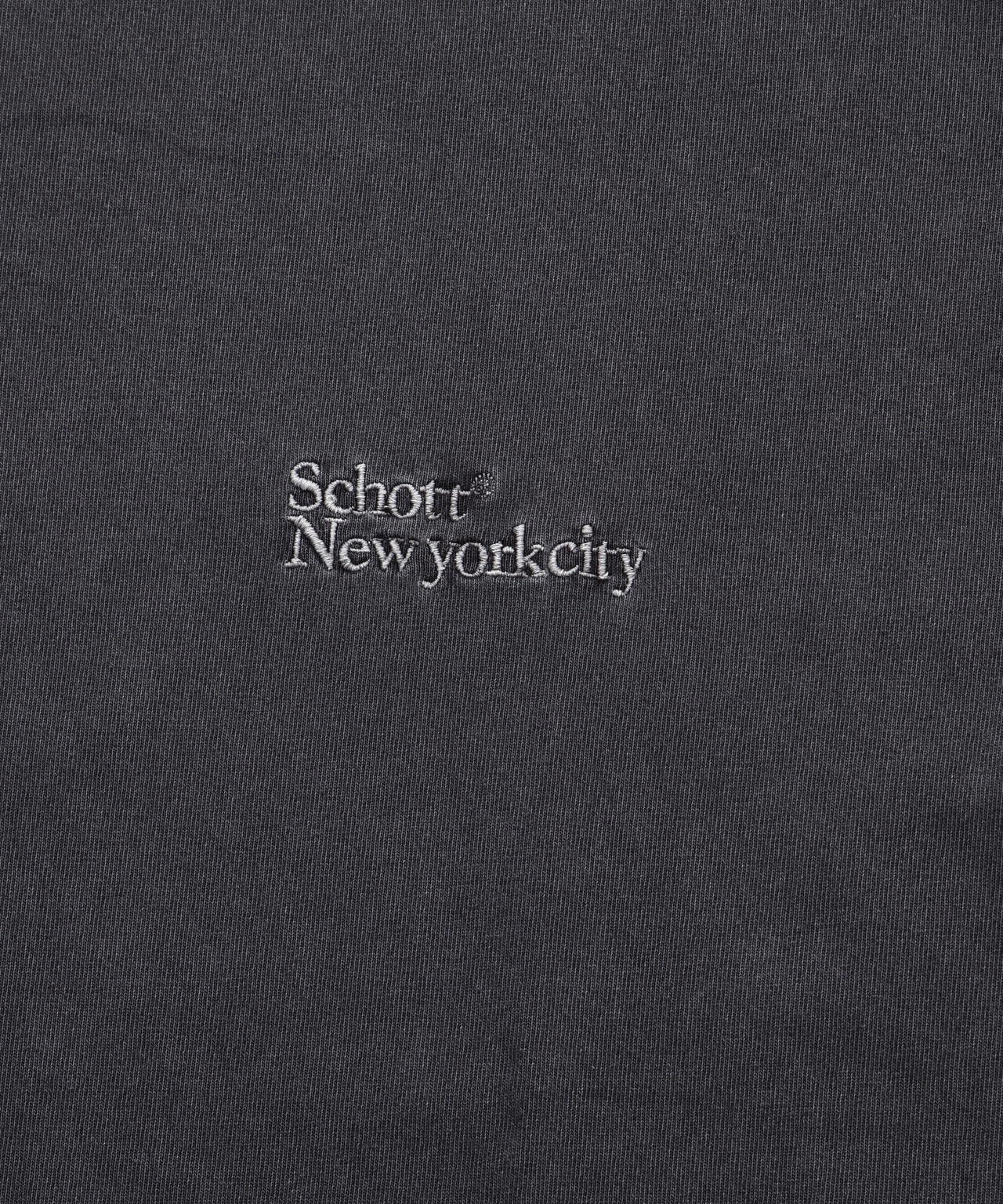 Schott NEW YORK CITY EMB. T-SHIRT/ショット ニューヨークシティ 刺繍 Tシャツ