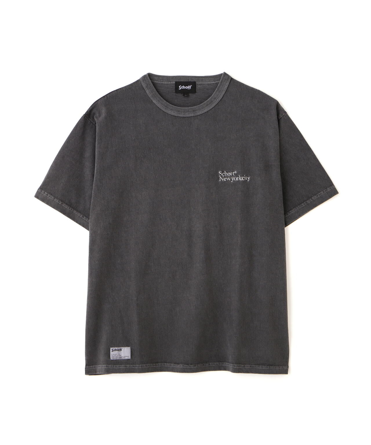 Schott NEW YORK CITY EMB. T-SHIRT/ショット ニューヨークシティ 刺繍 Tシャツ