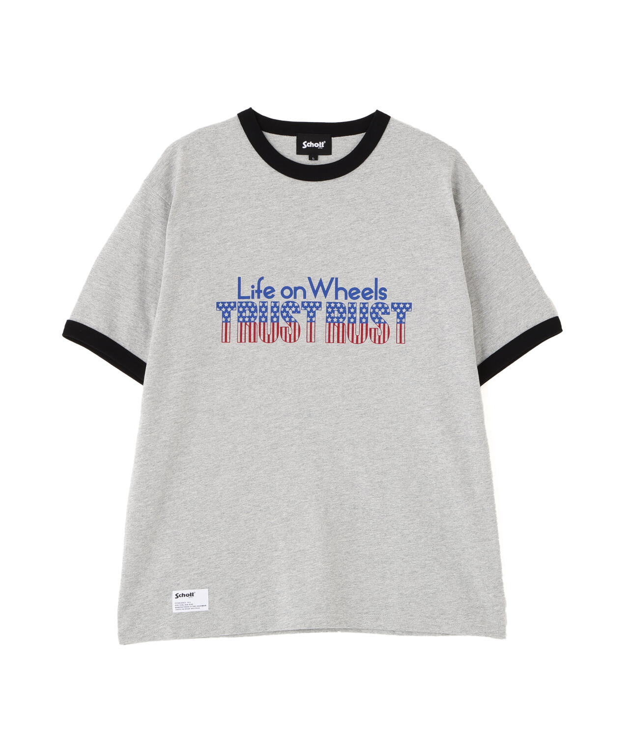 TRUST RUST RINGER T-SHIRT/トラストラスト リンガーTシャツ