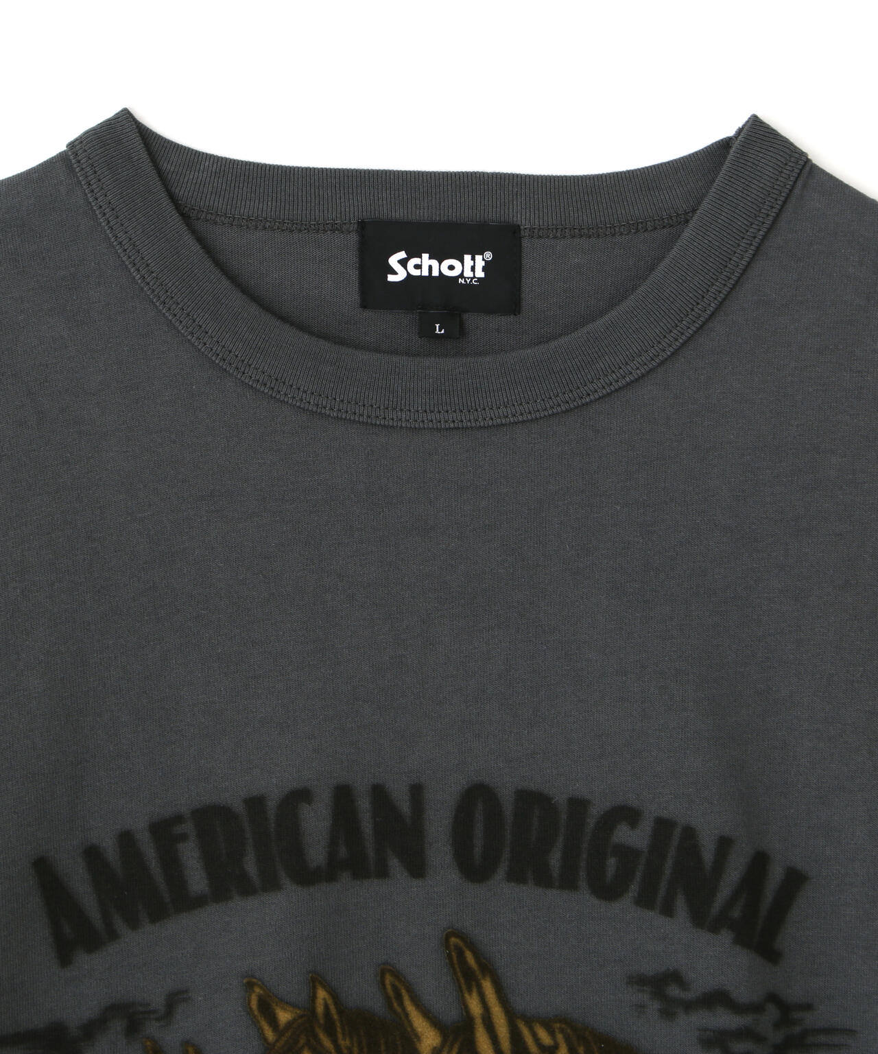 HORSE FLOCKY T-SHIRT/ホース フロッキー Tシャツ