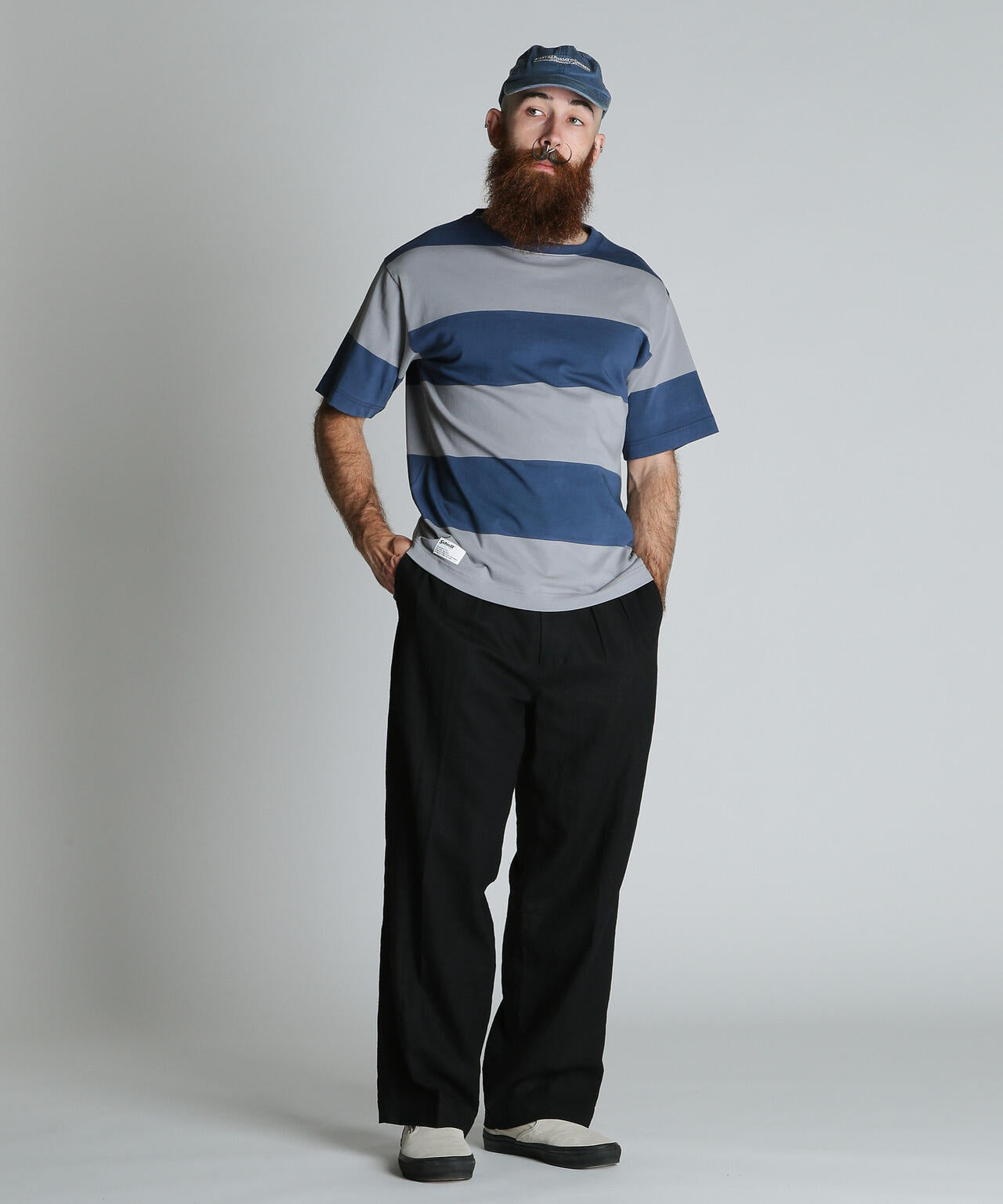 WIDE BORDER T-SHIRT/ワイドボーダー Tシャツ
