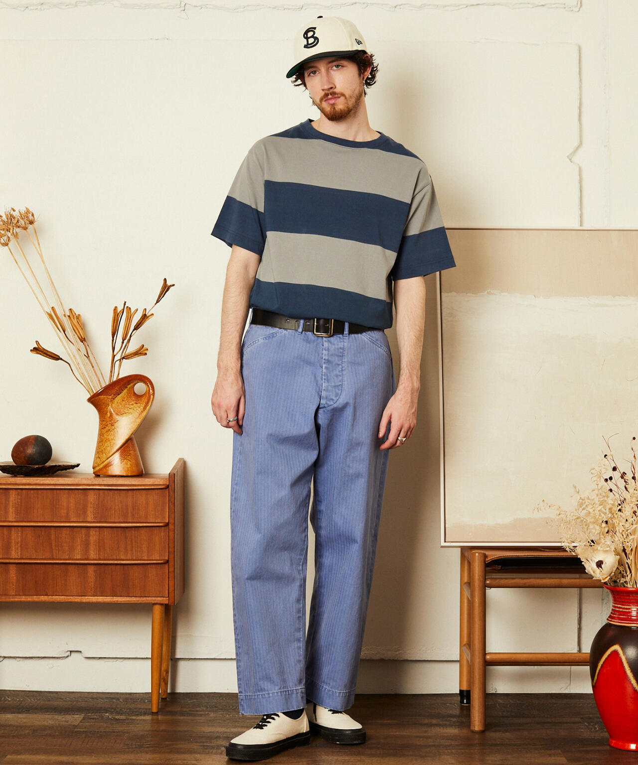WIDE BORDER T-SHIRT/ワイドボーダー Tシャツ