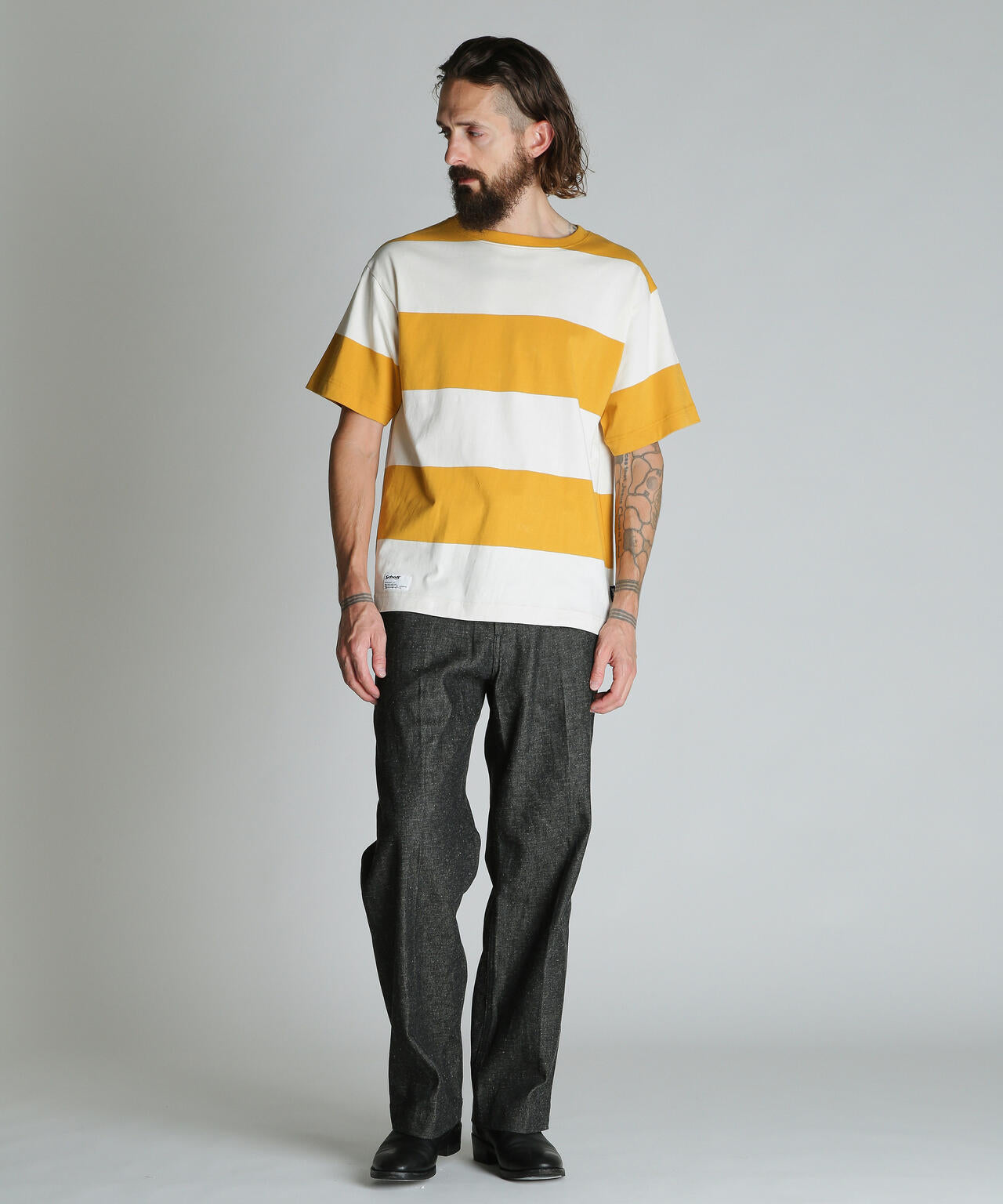 WIDE BORDER T-SHIRT/ワイドボーダー Tシャツ