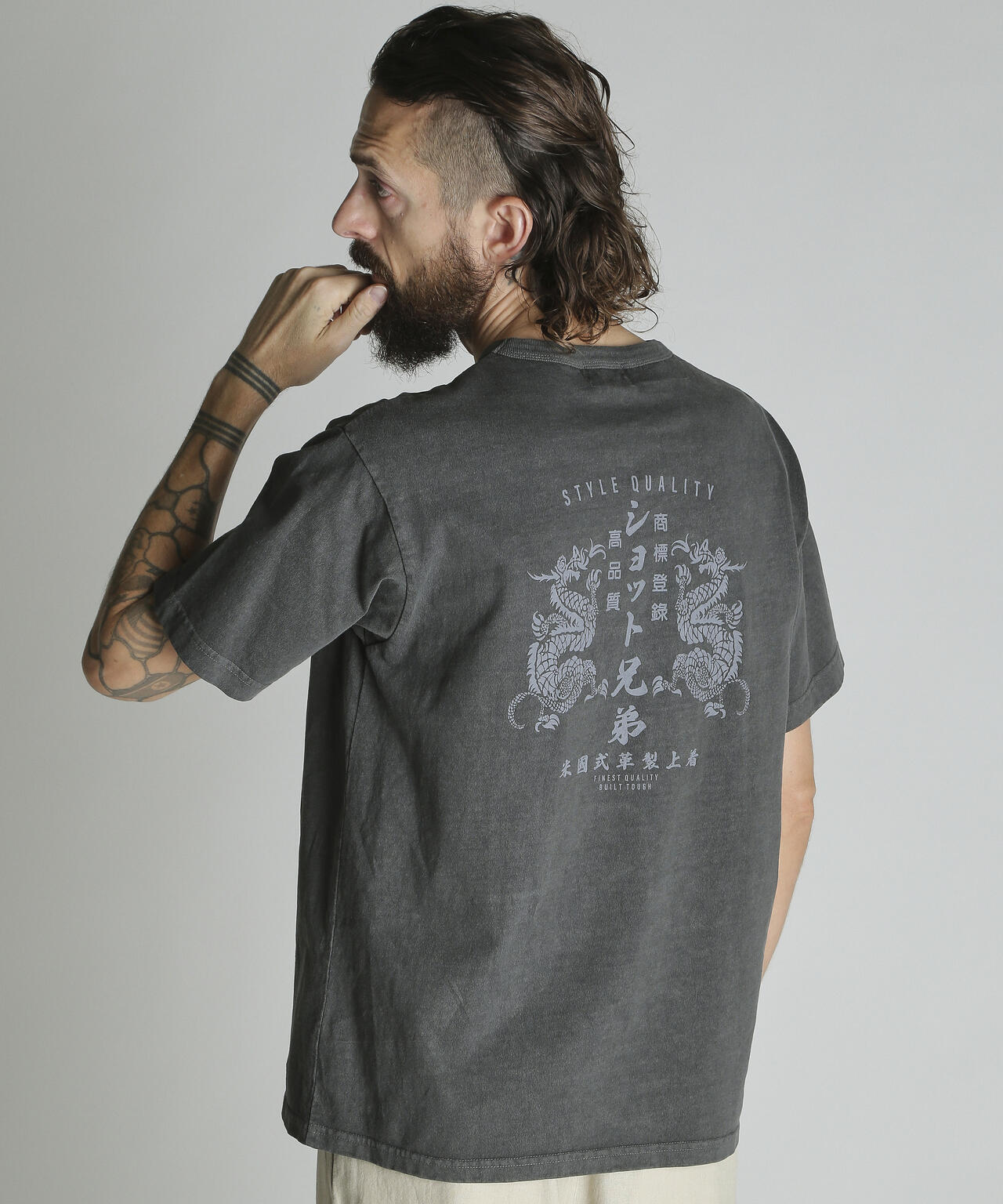 ADVERTISEMENT DRAGON PG T-SHIRT/アドバタイズメント ドラゴン Tシャツ