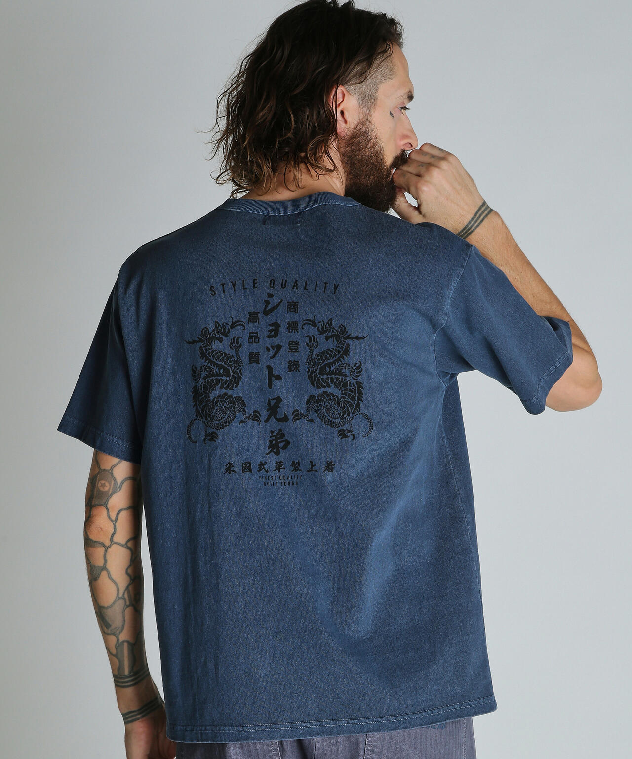 ADVERTISEMENT DRAGON PG T-SHIRT/アドバタイズメント ドラゴン Tシャツ
