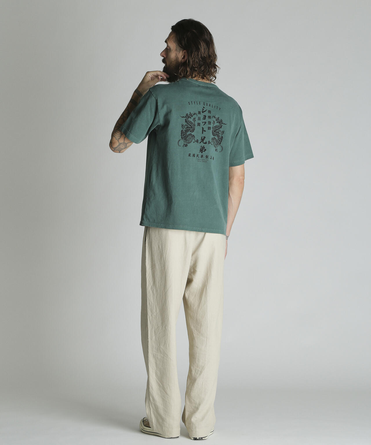 ADVERTISEMENT DRAGON PG T-SHIRT/アドバタイズメント ドラゴン Tシャツ
