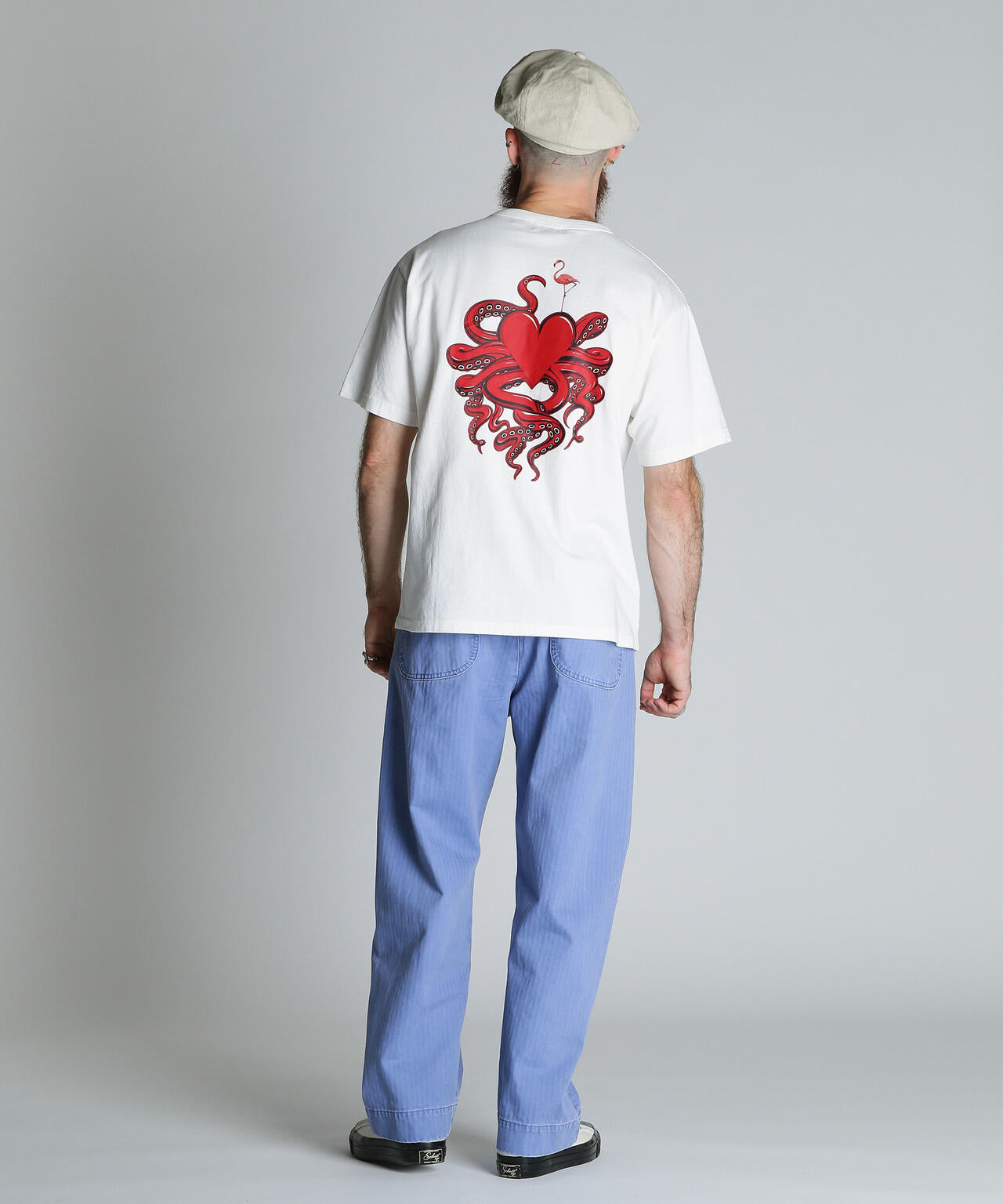 HEART OCTOPUS T-SHIRT/ハートオクトパス Tシャツ
