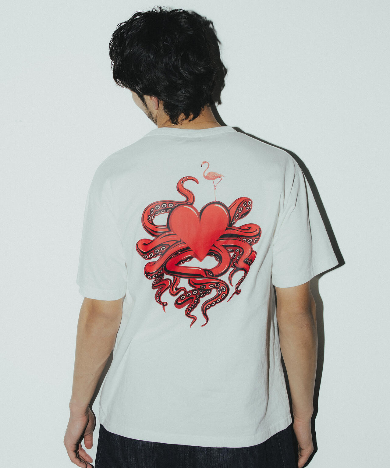 HEART OCTOPUS T-SHIRT/ハートオクトパス Tシャツ