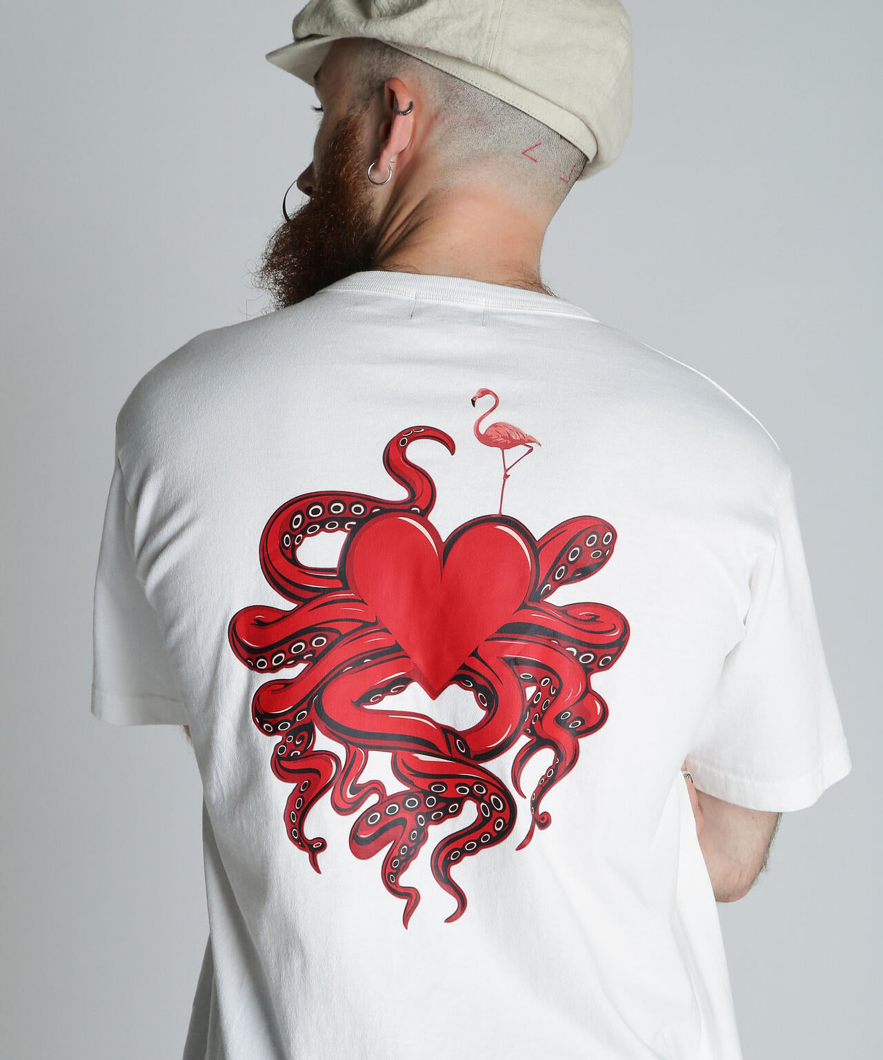 HEART OCTOPUS T-SHIRT/ハートオクトパス Tシャツ