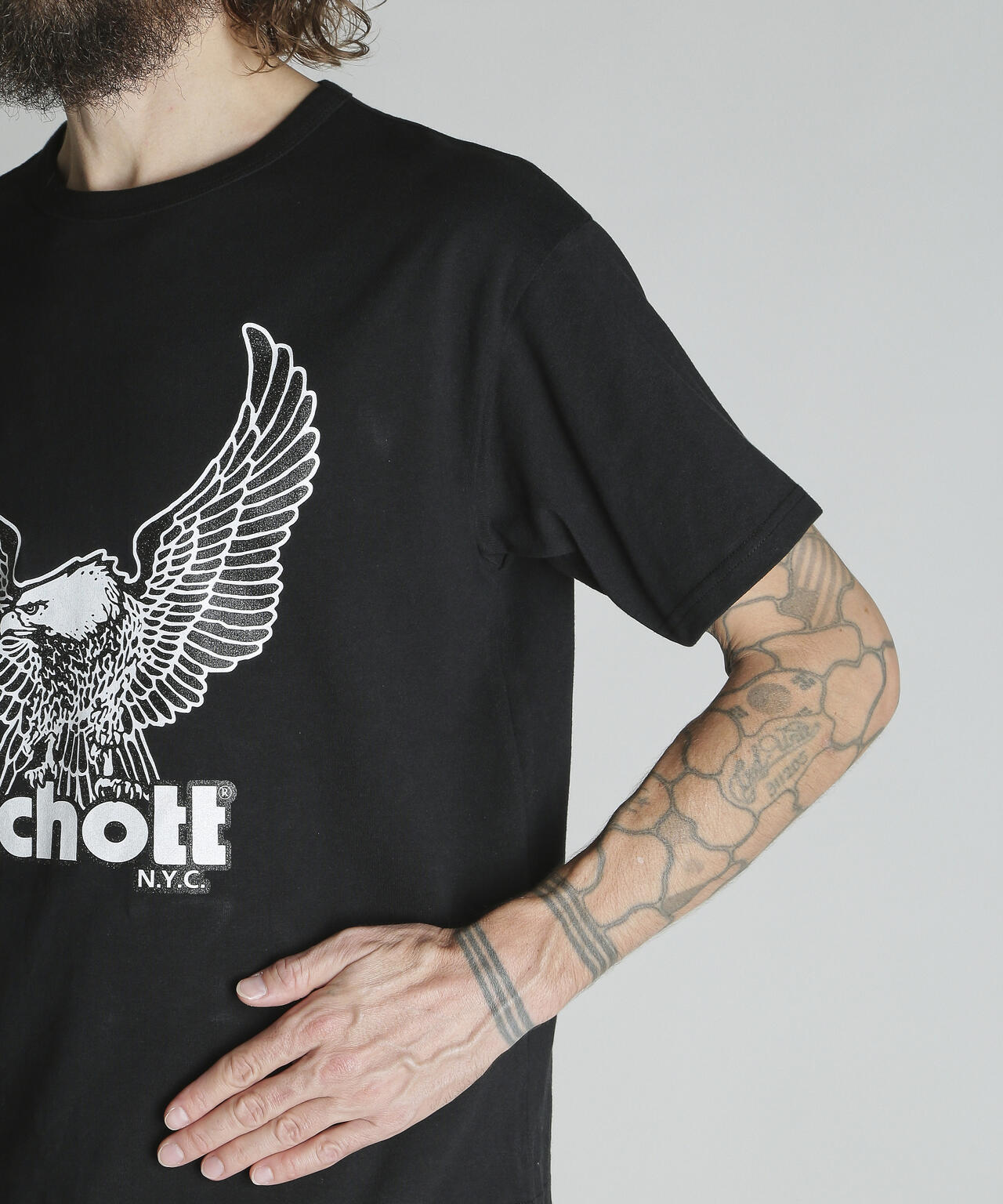 GLITTER EAGLE COMPACT T-SHIRT/グリッター イーグル コンパクト Tシャツ