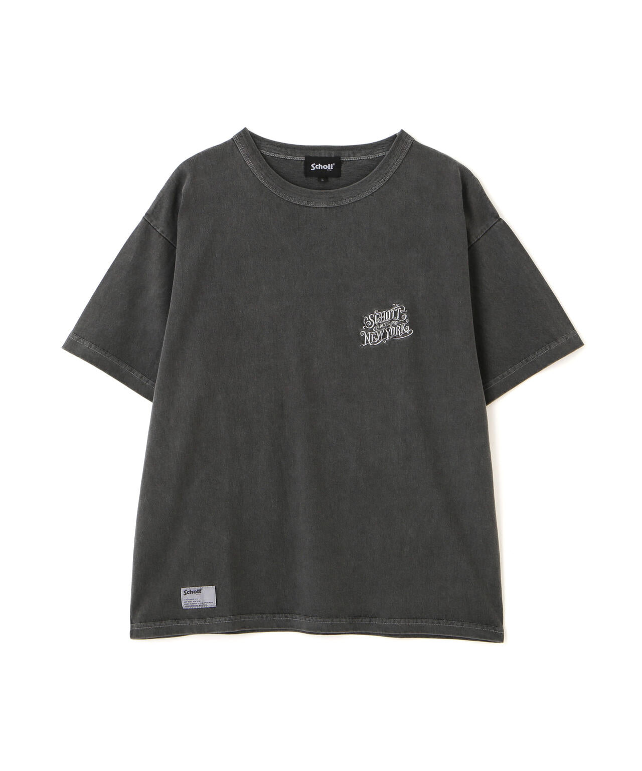 ARABESQU EMB. COMPACT T-SHIRT/アラベスク 刺繍 コンパクト Tシャツ