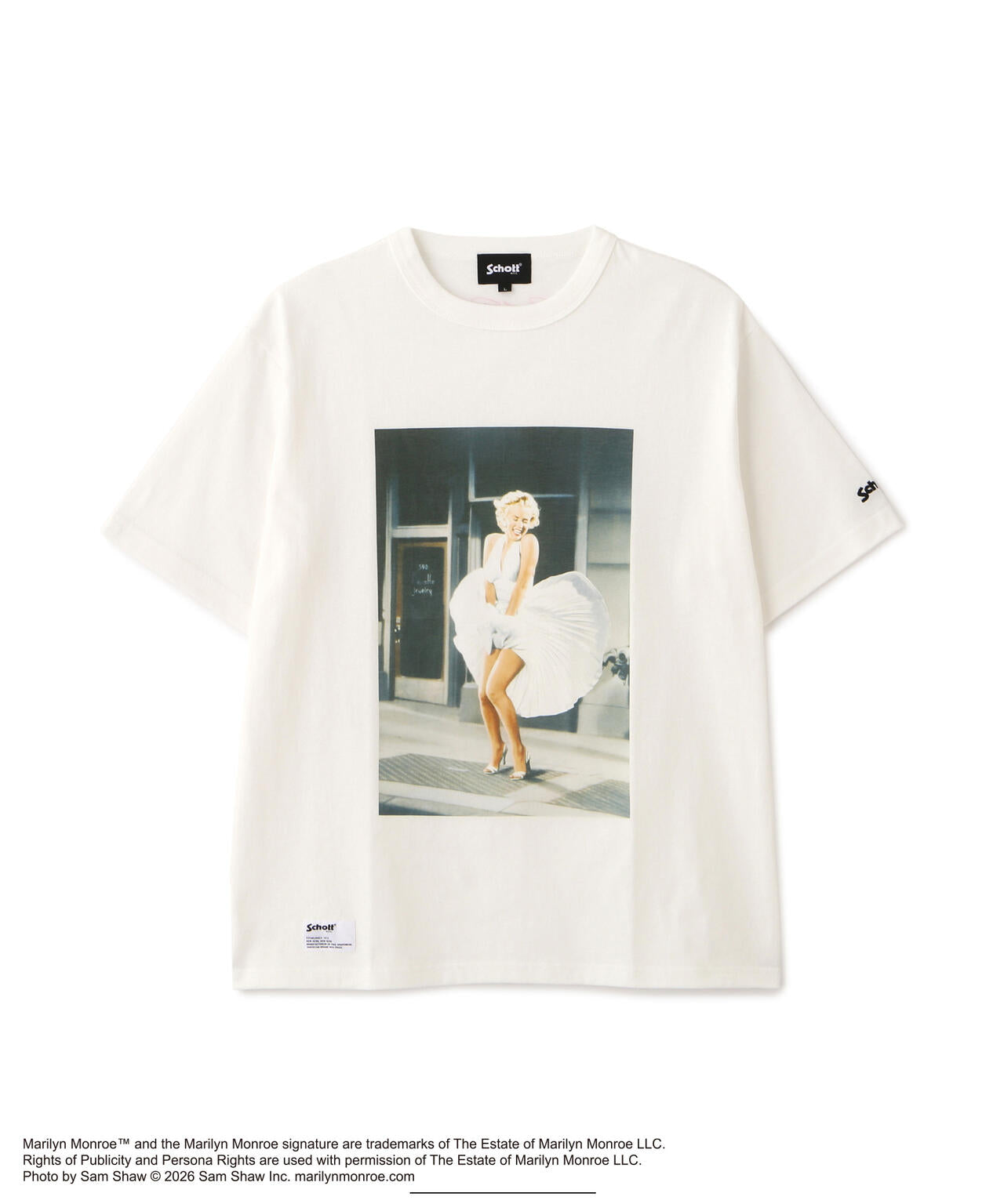 MARILYN MONROE PHOTO T-SHIRT/マリリンモンロー フォト Tシャツ