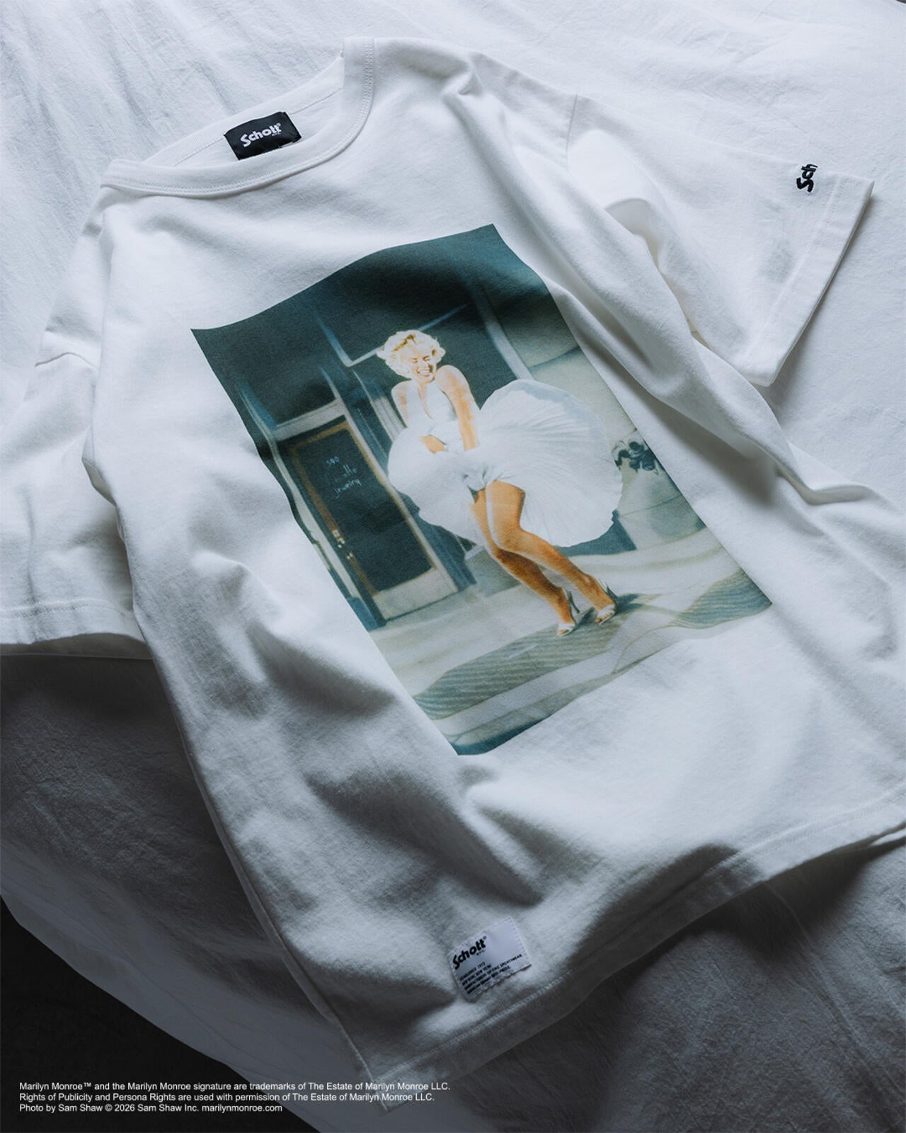 MARILYN MONROE PHOTO T-SHIRT/マリリンモンロー フォト Tシャツ