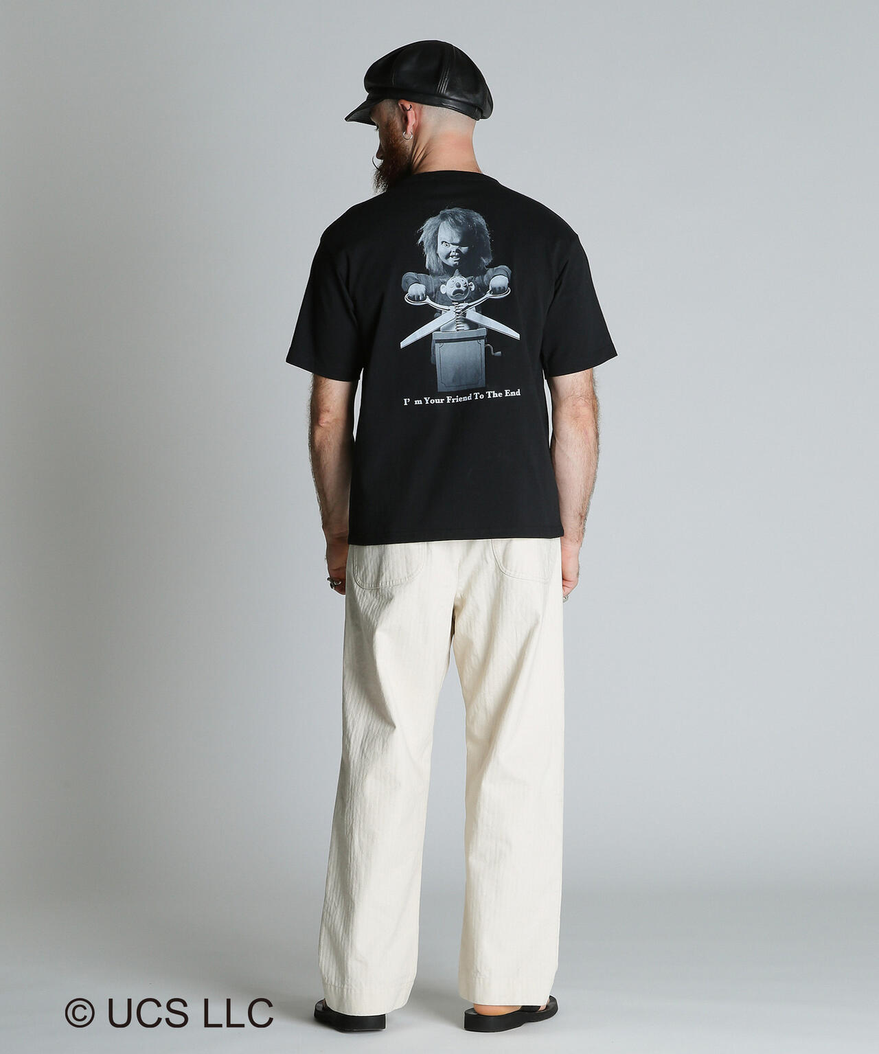 CHUCKY MONOCHROME T-SHIRT/チャッキー モノクローム Tシャツ