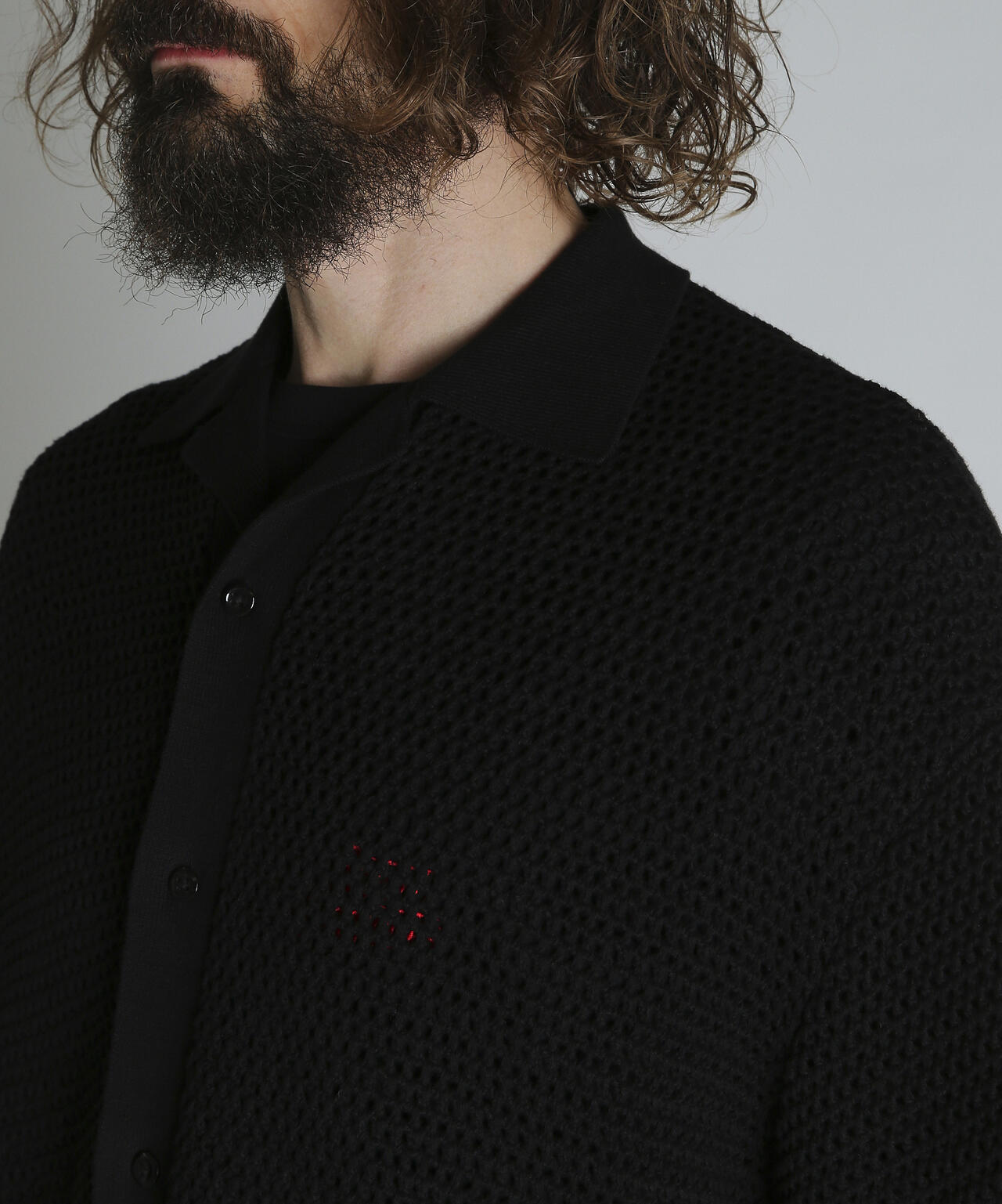 BLACK SHEEP KNIT SHIRT/ブラックシープ ニットシャツ