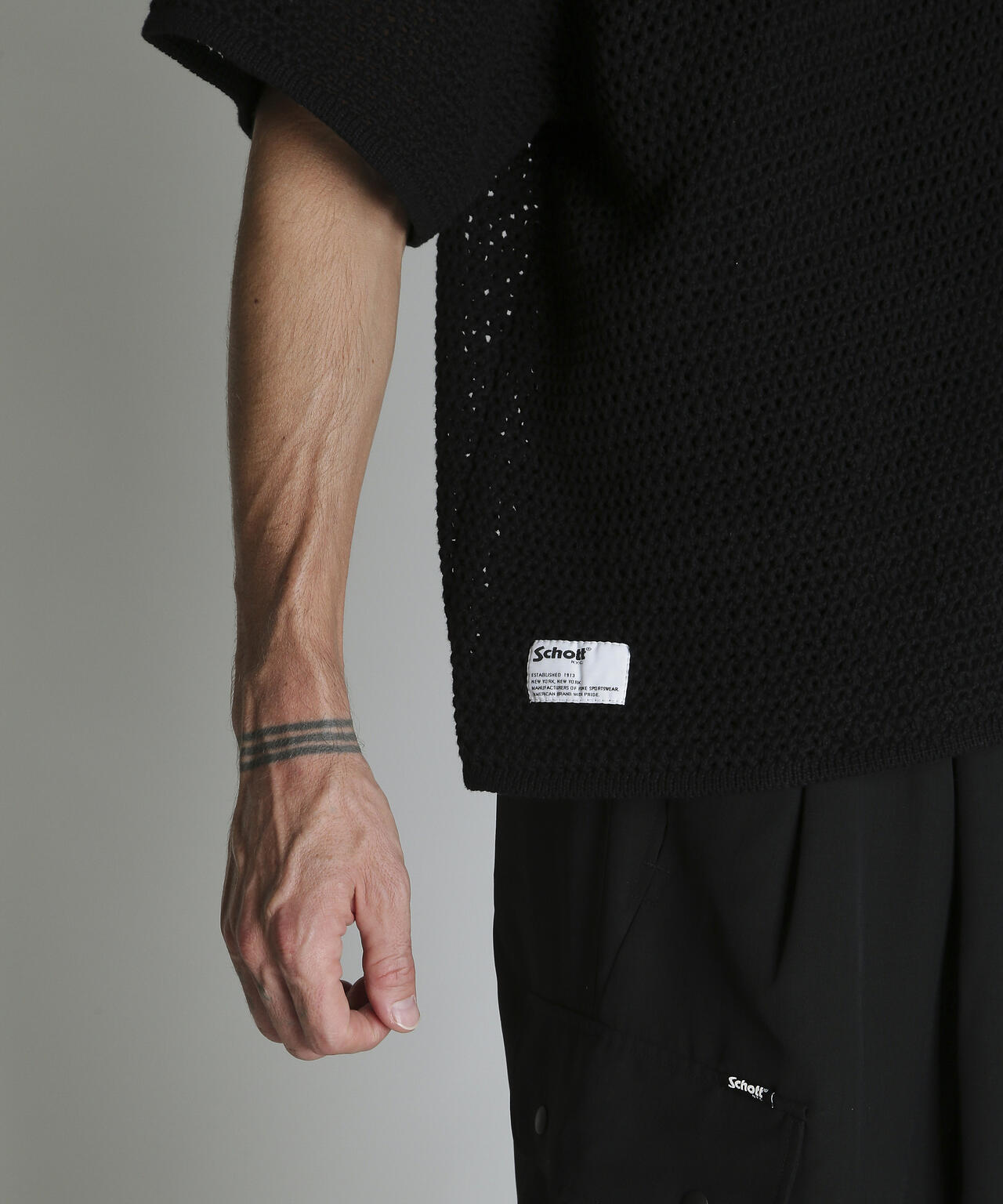 BLACK SHEEP KNIT SHIRT/ブラックシープ ニットシャツ