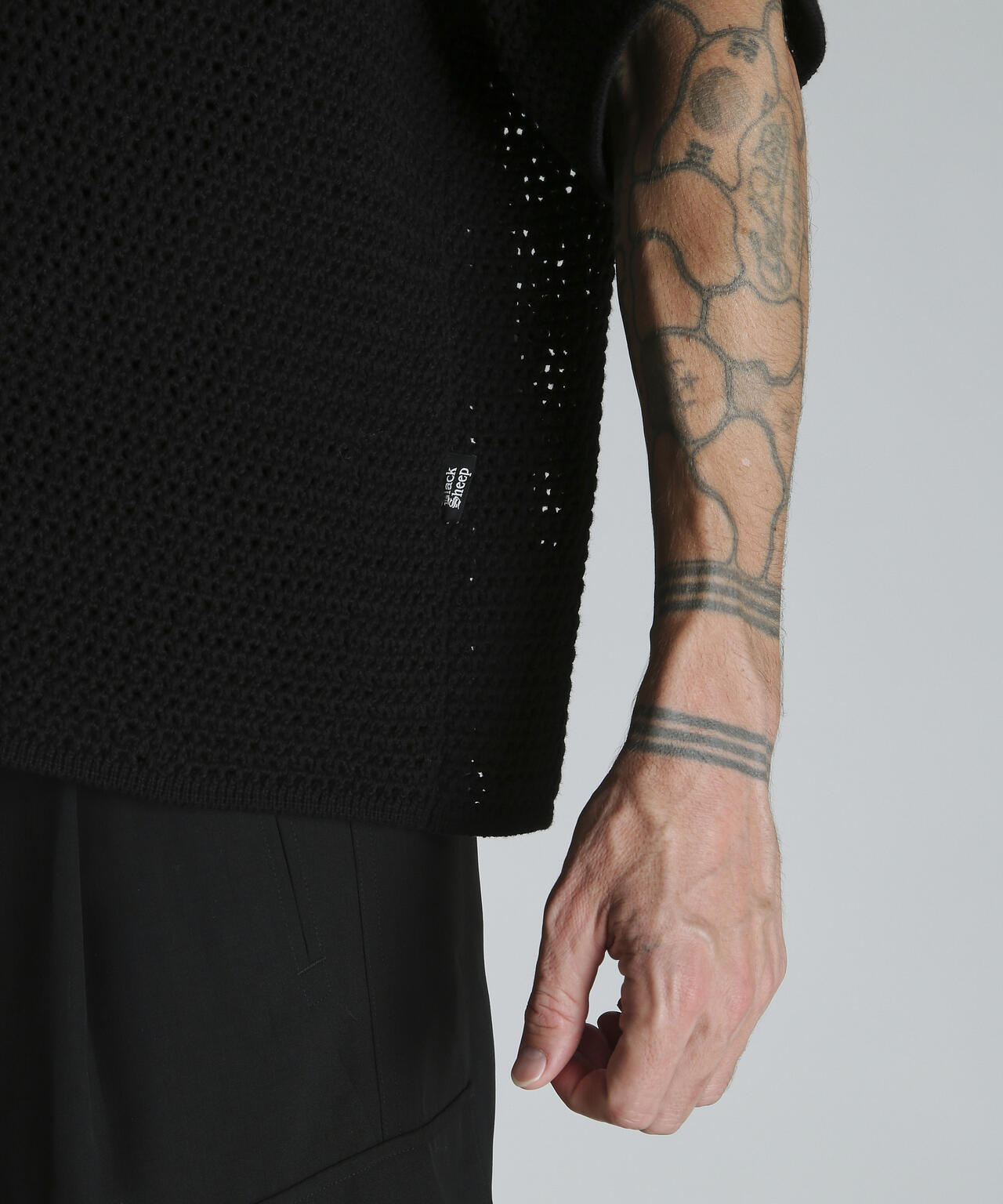 BLACK SHEEP KNIT SHIRT/ブラックシープ ニットシャツ