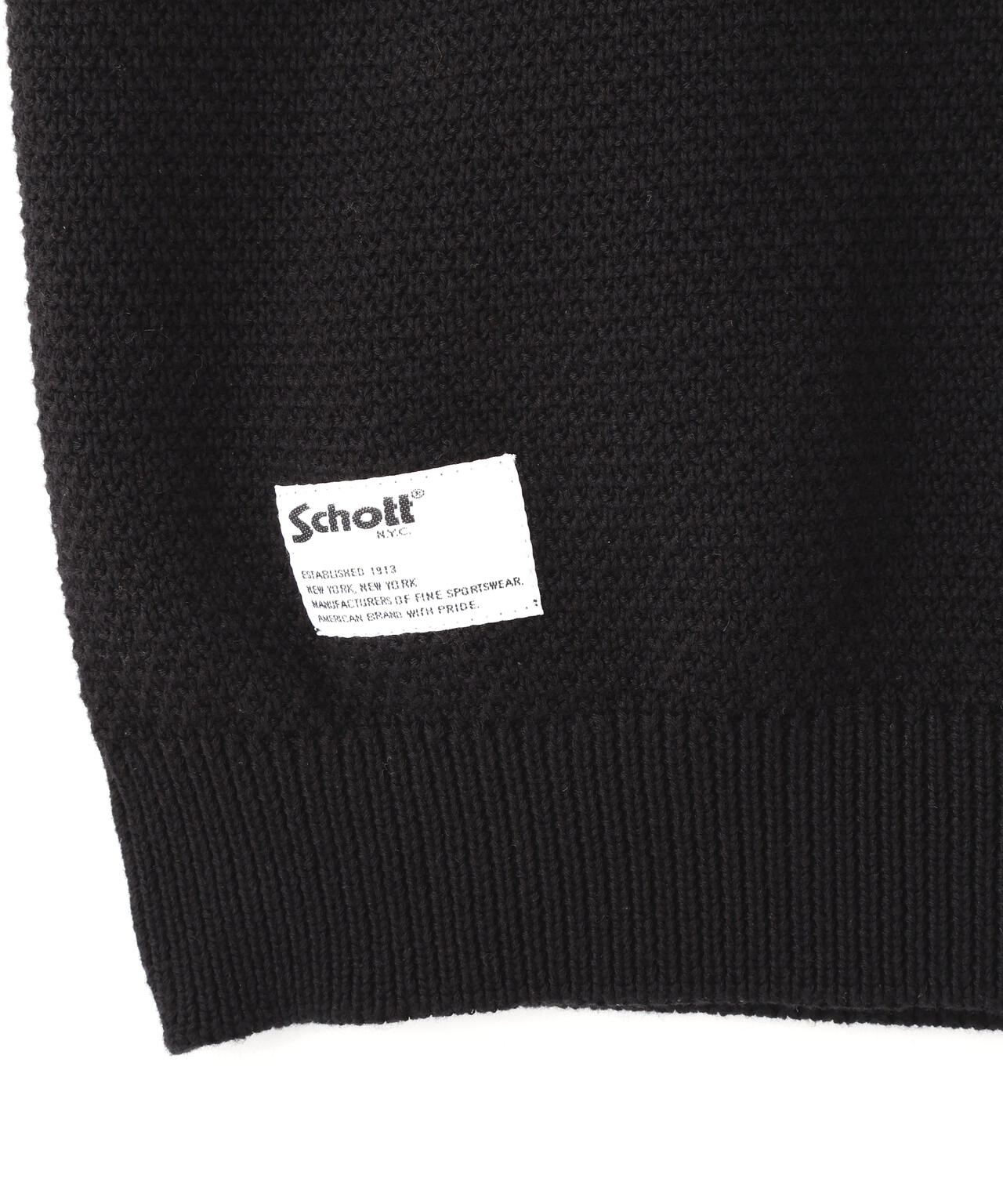 BLACK SHEEP KNIT VEST/ブラックシープ ニットベスト