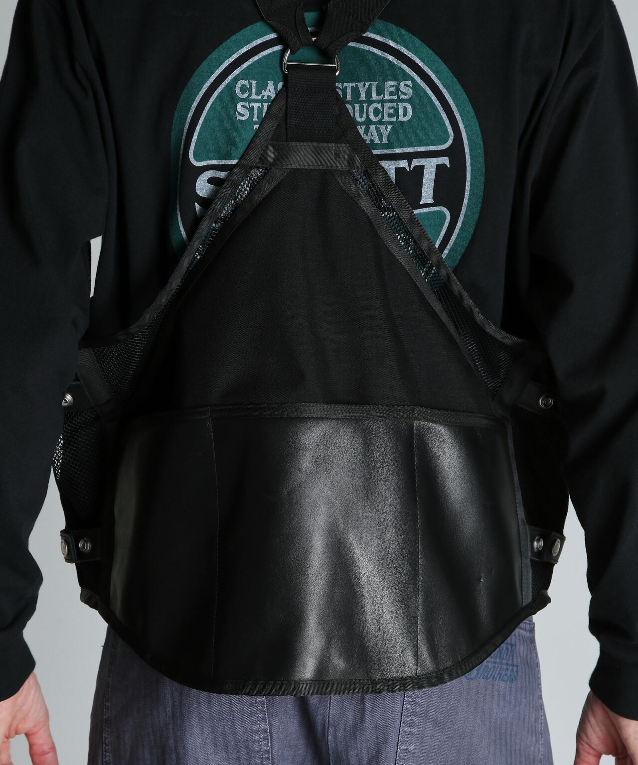 LEATHER LUGGAGE VEST/レザーラゲッジ ベスト