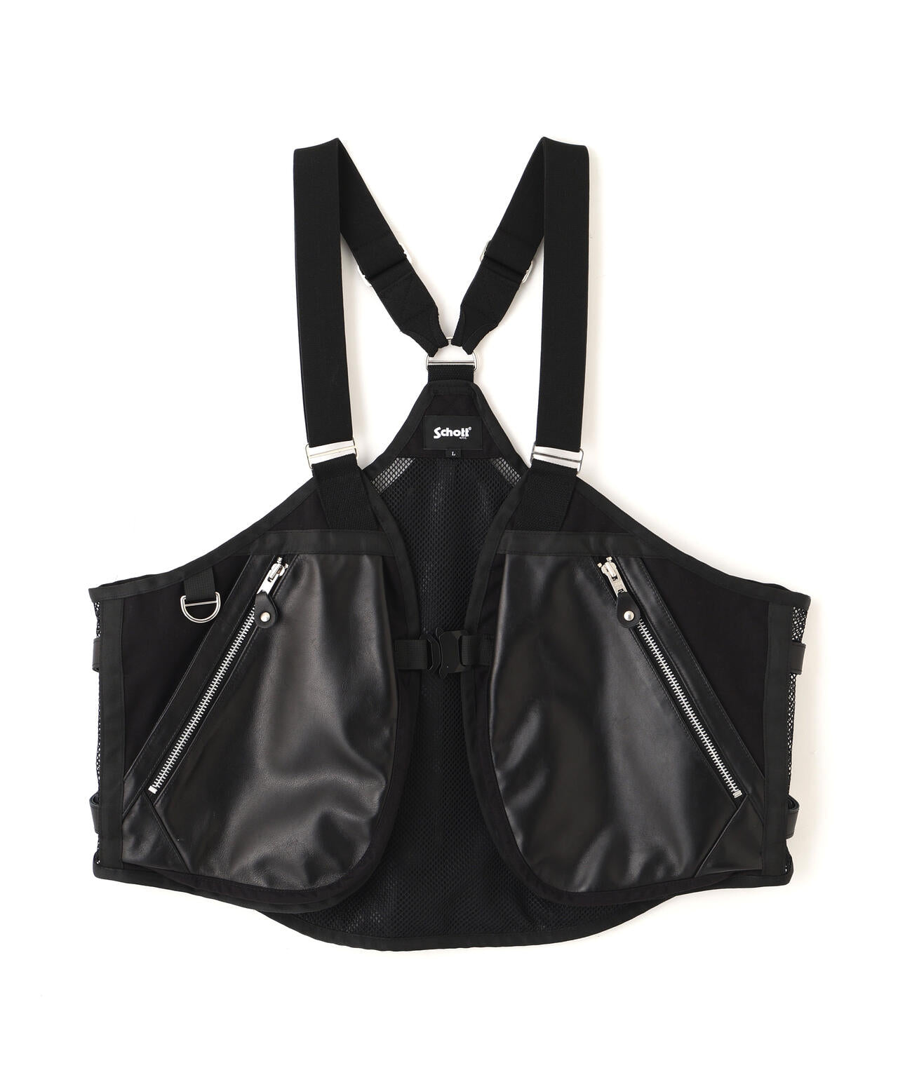 LEATHER LUGGAGE VEST/レザーラゲッジ ベスト