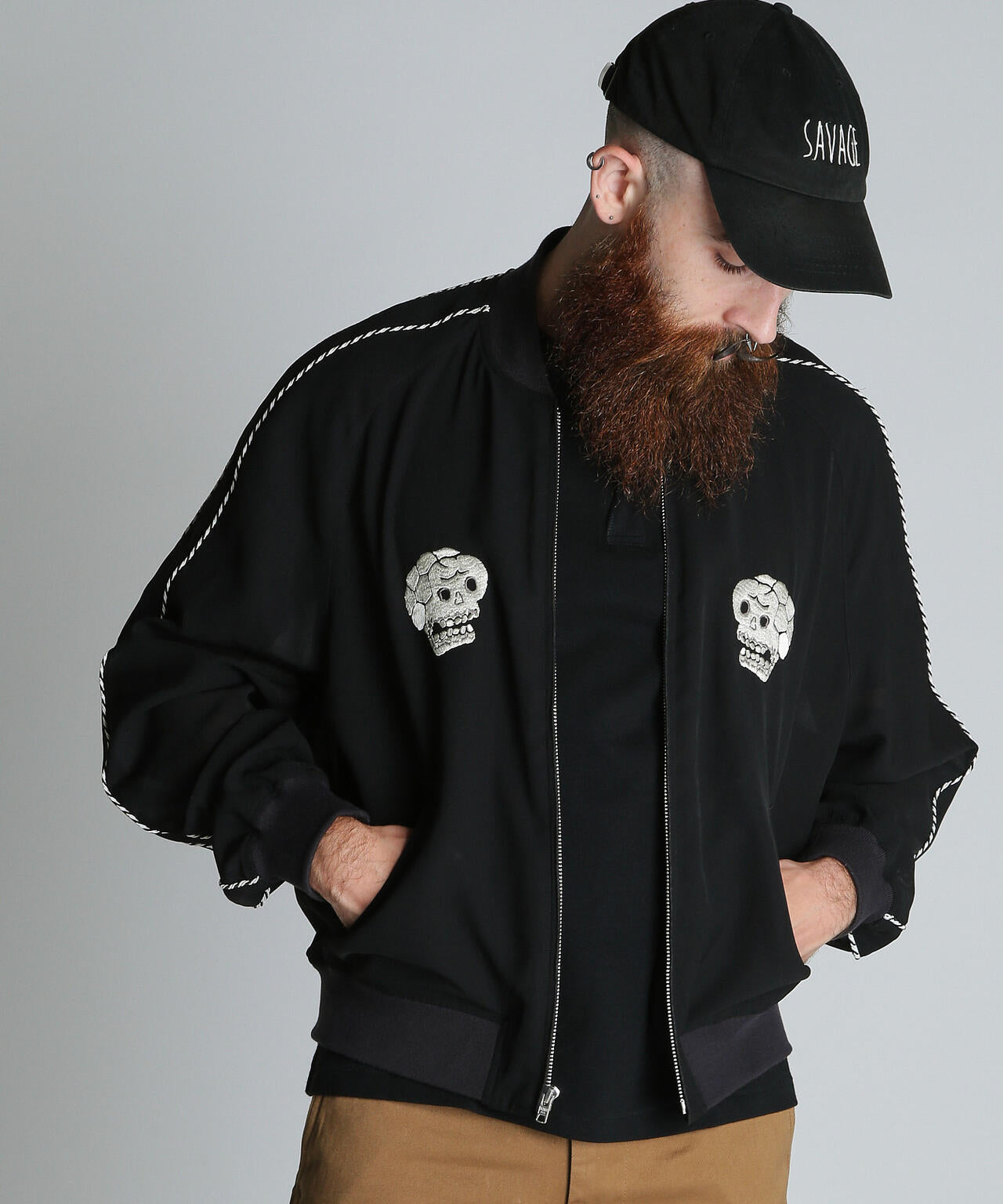 CHIFFON SUKA JACKET/シフォン スカ ジャケット
