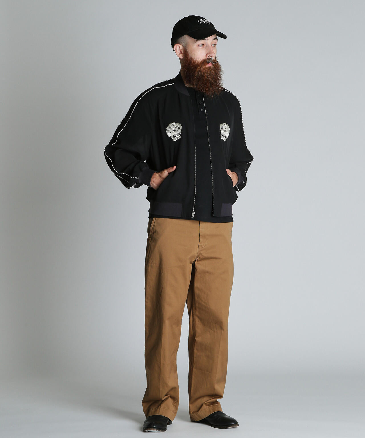 CHIFFON SUKA JACKET/シフォン スカ ジャケット