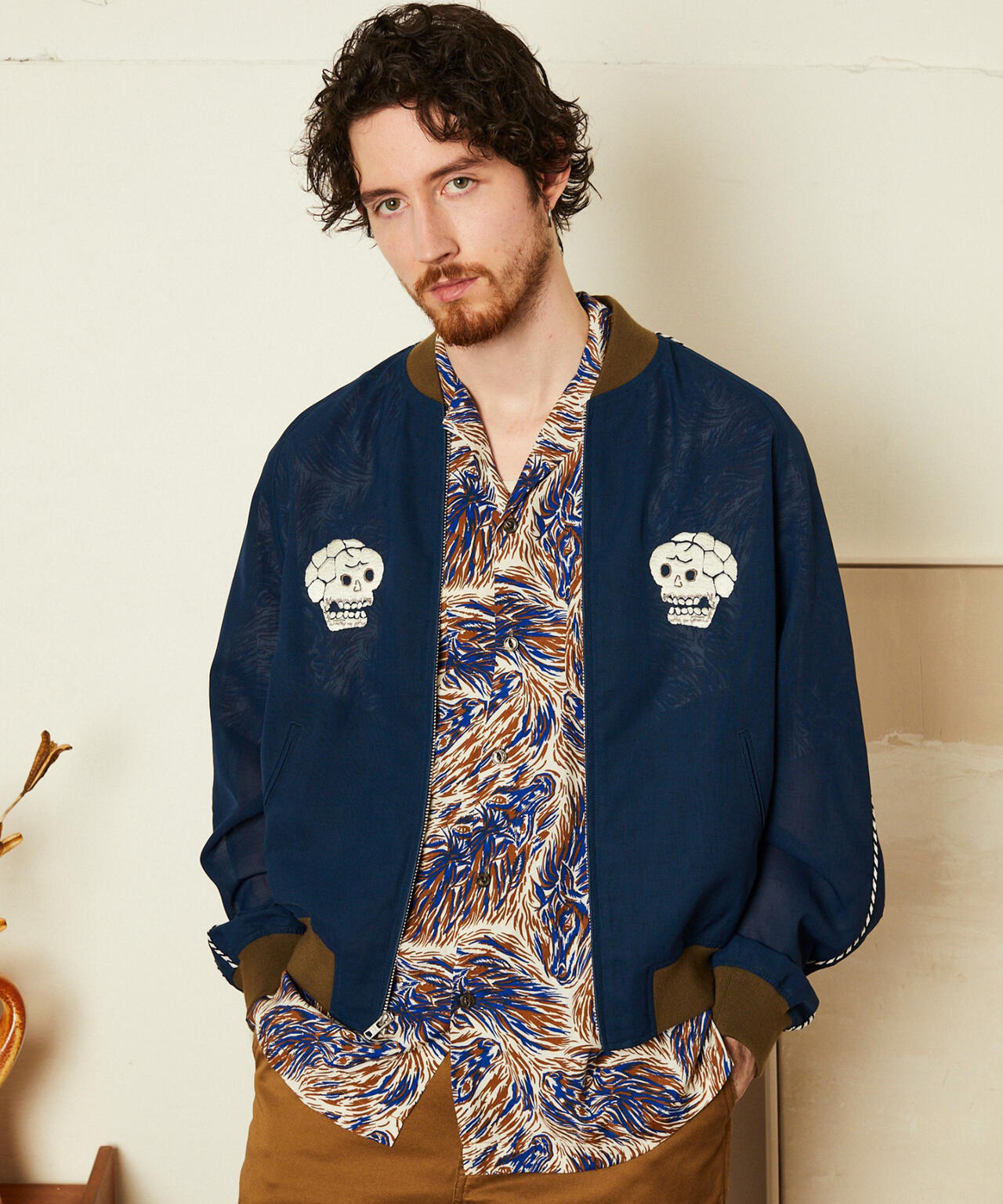 CHIFFON SUKA JACKET/シフォン スカ ジャケット