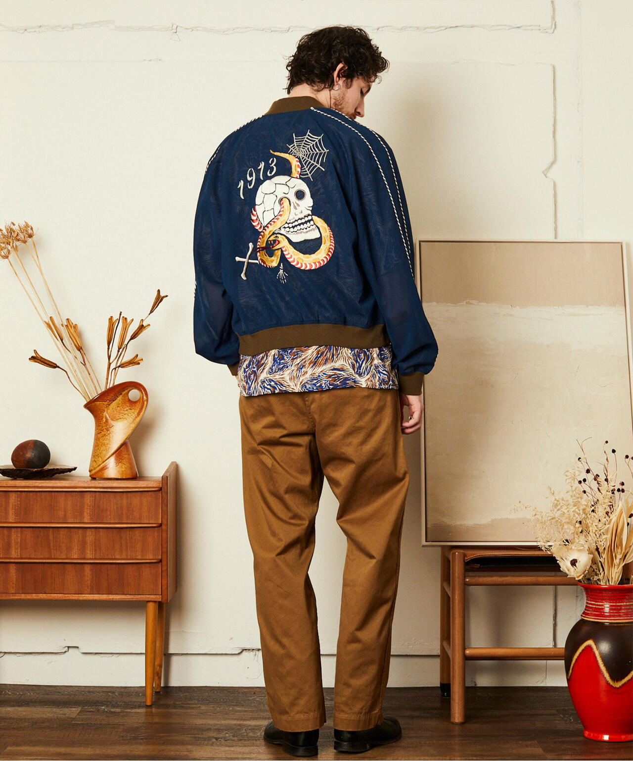 CHIFFON SUKA JACKET/シフォン スカ ジャケット