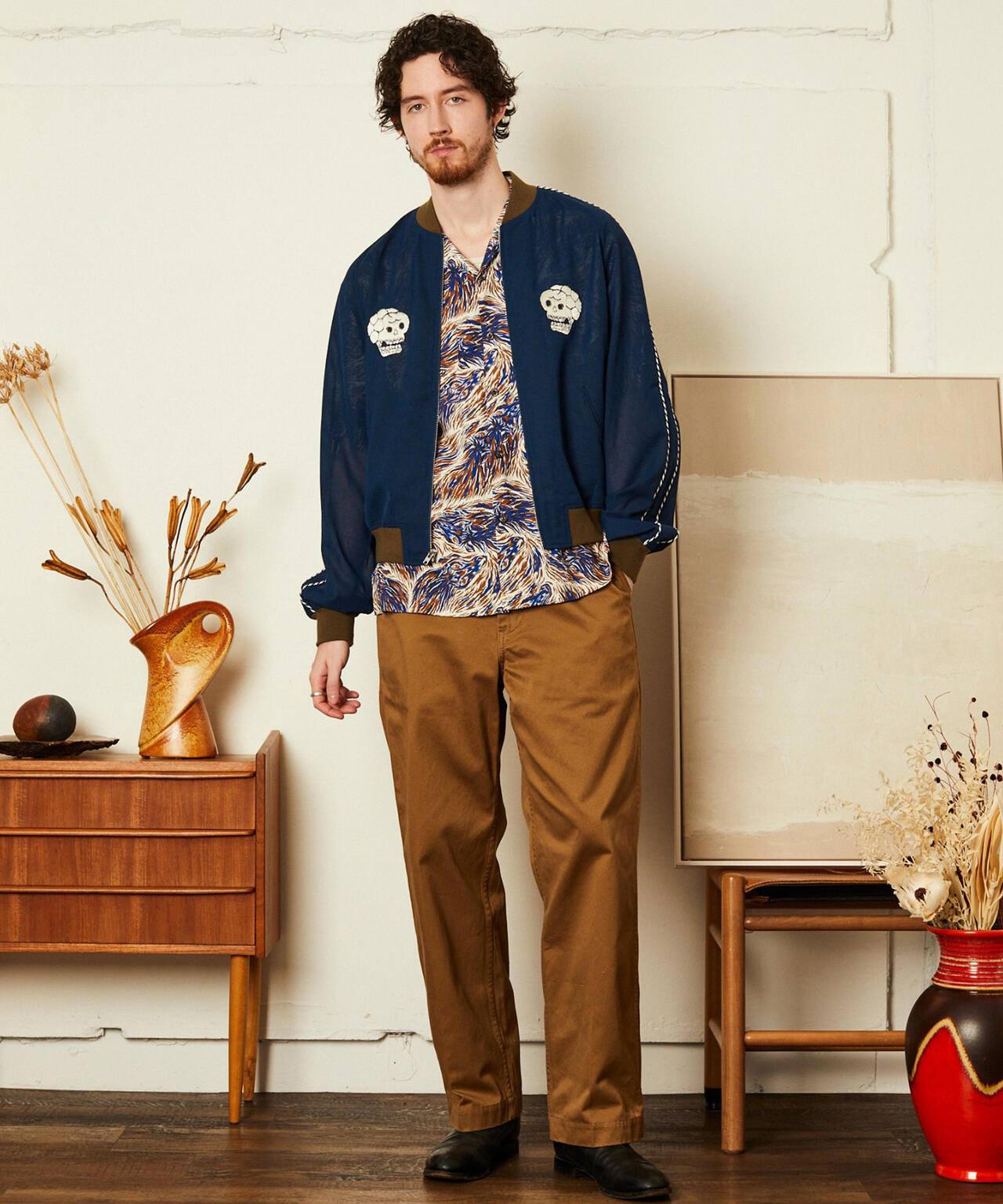 CHIFFON SUKA JACKET/シフォン スカ ジャケット