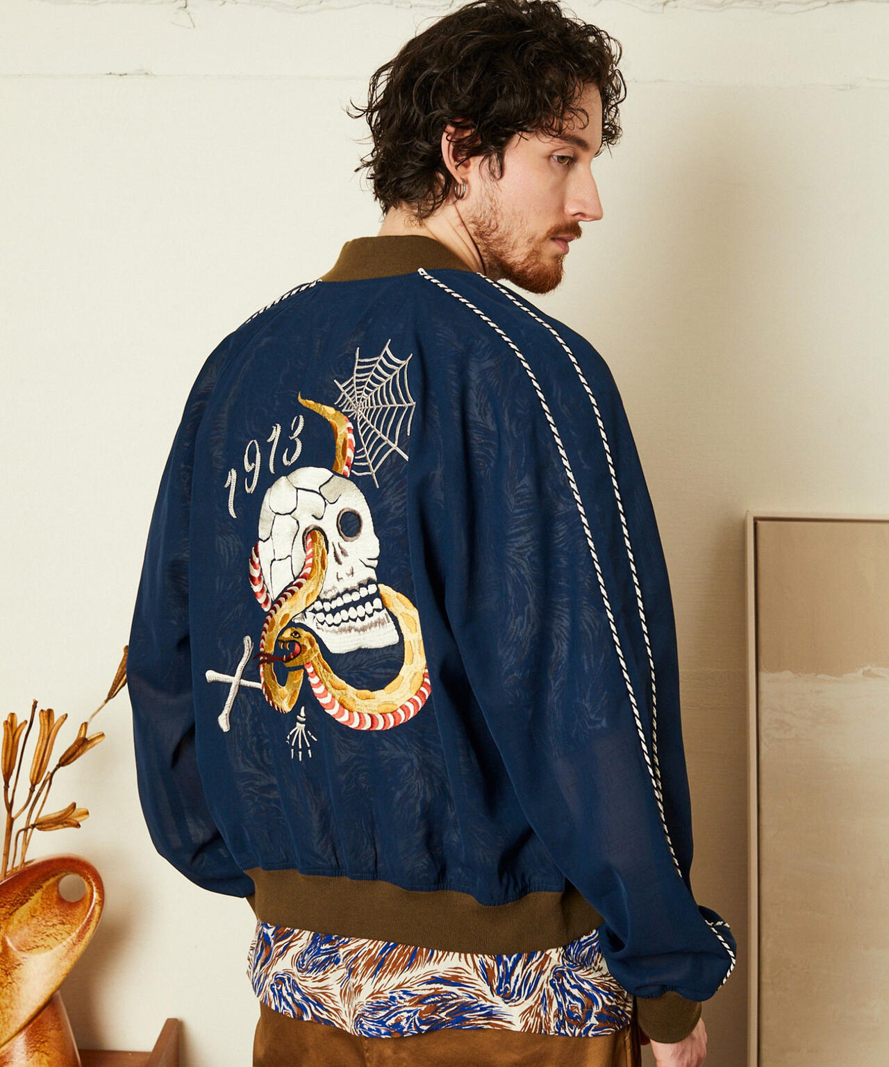 CHIFFON SUKA JACKET/シフォン スカ ジャケット