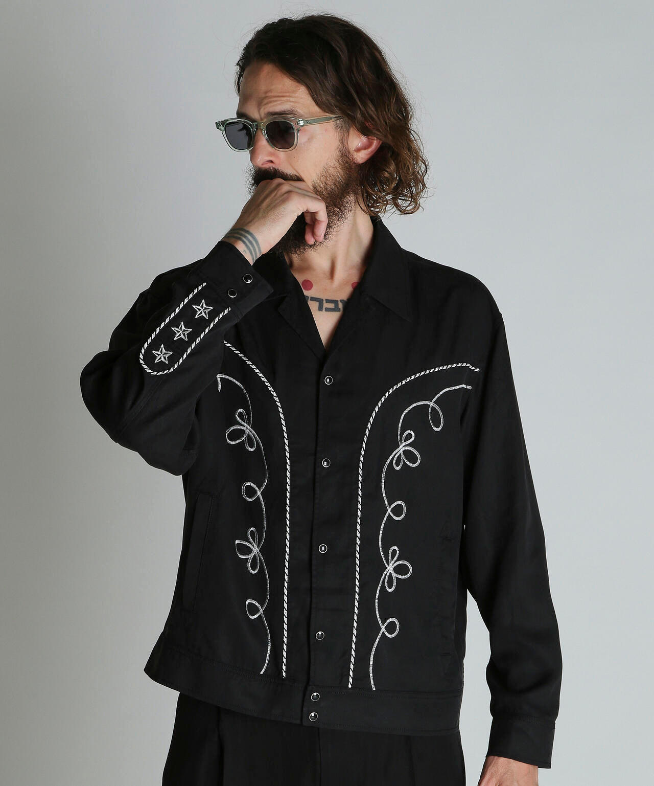 LYOCELL WESTERN JACKET/リヨセル ウエスタンジャケット
