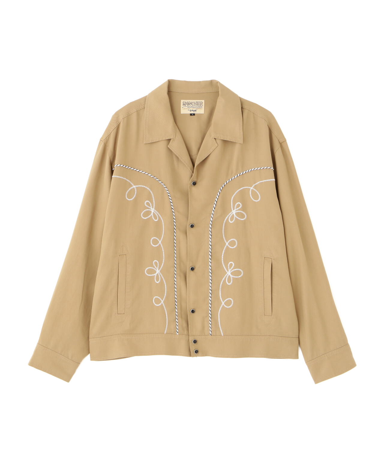 LYOCELL WESTERN JACKET/リヨセル ウエスタンジャケット