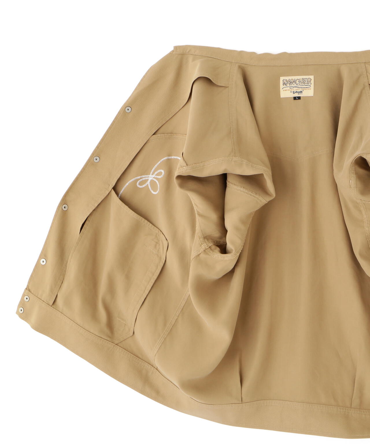 LYOCELL WESTERN JACKET/リヨセル ウエスタンジャケット