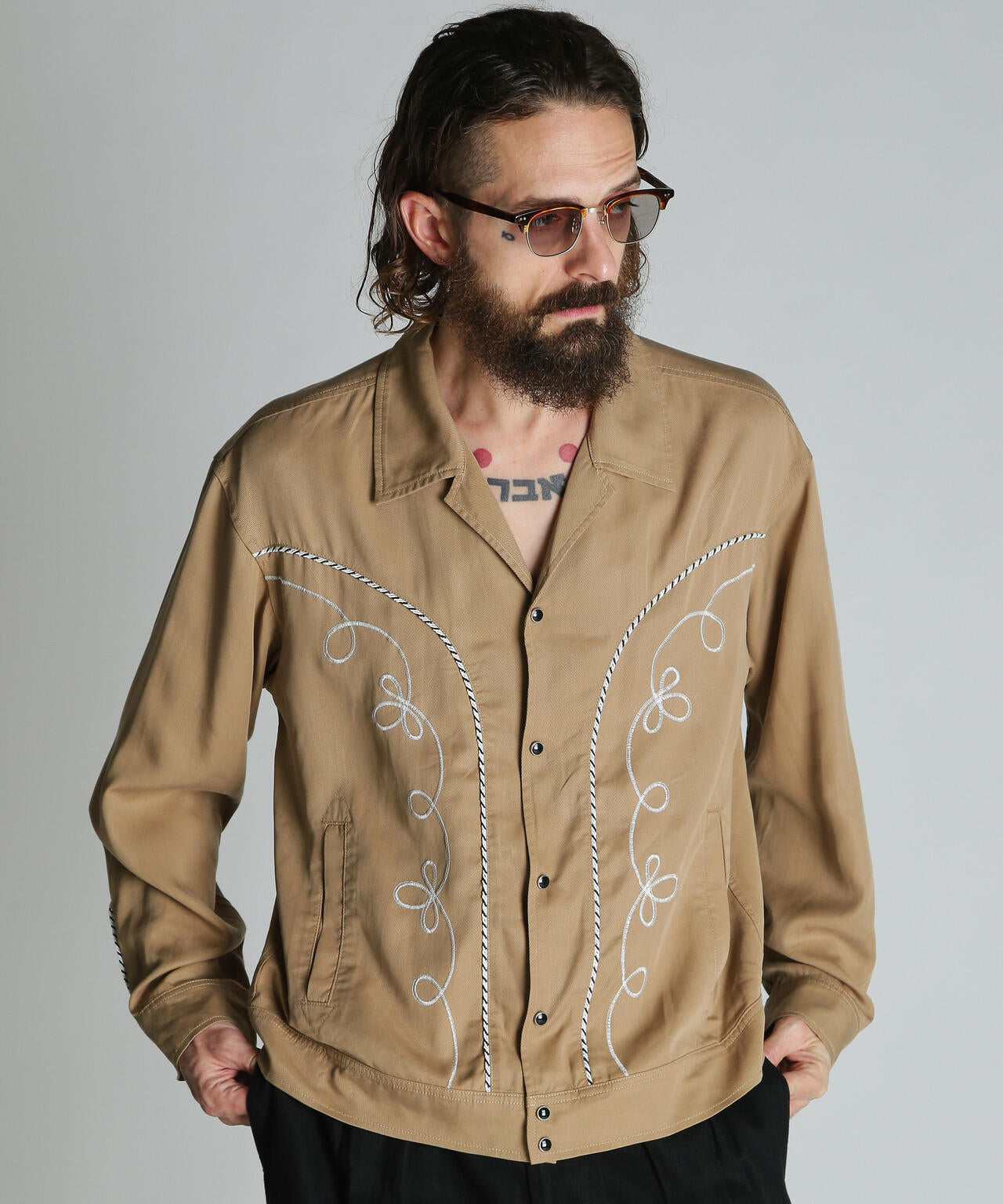 LYOCELL WESTERN JACKET/リヨセル ウエスタンジャケット
