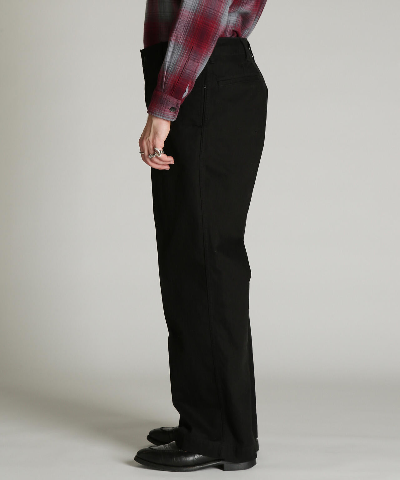 HERRINGBONE TROUSERS/ヘリンボーン パンツ