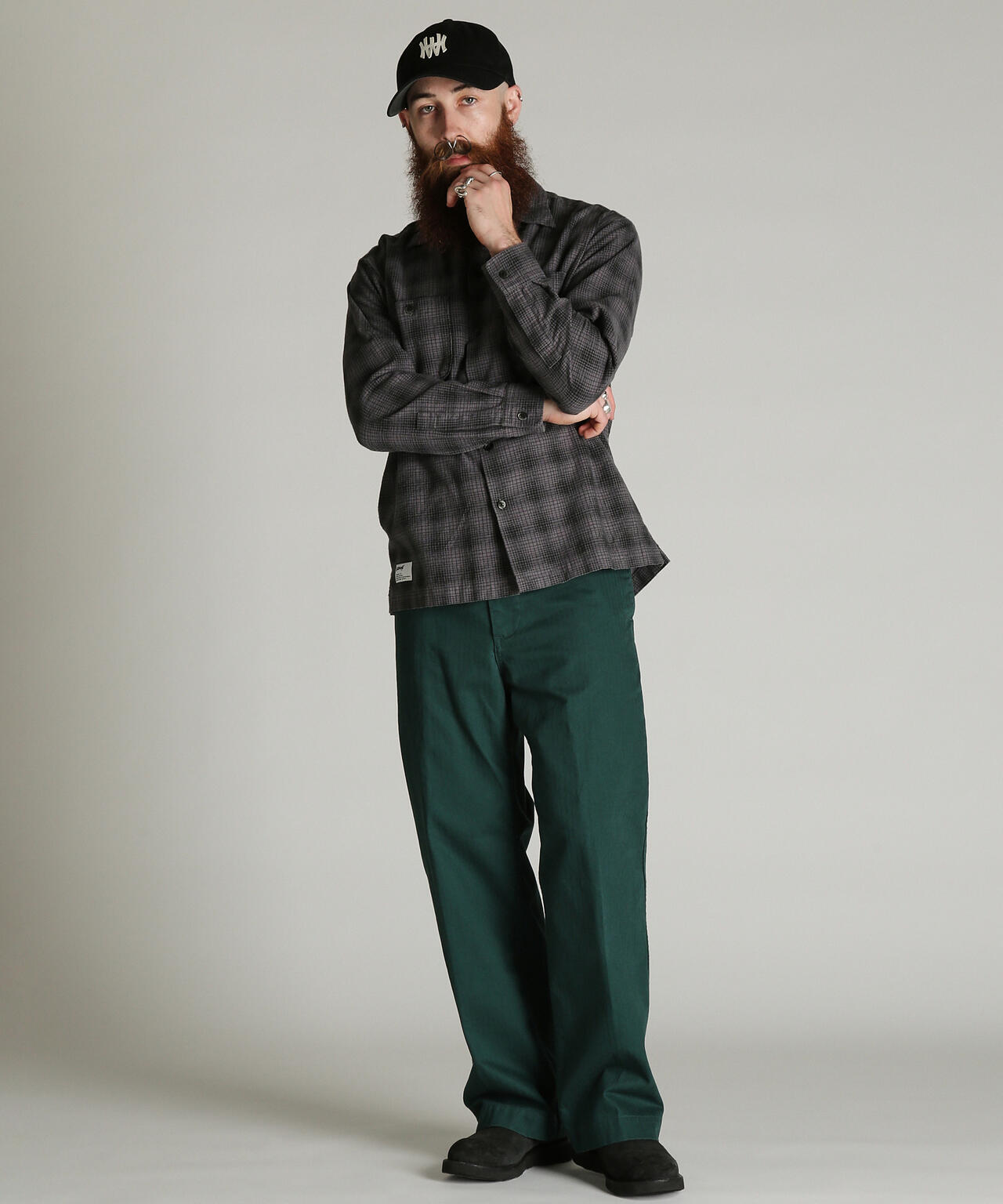 HERRINGBONE TROUSERS/ヘリンボーン パンツ