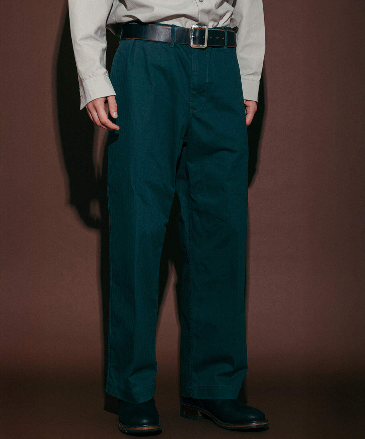 HERRINGBONE TROUSERS/ヘリンボーン パンツ