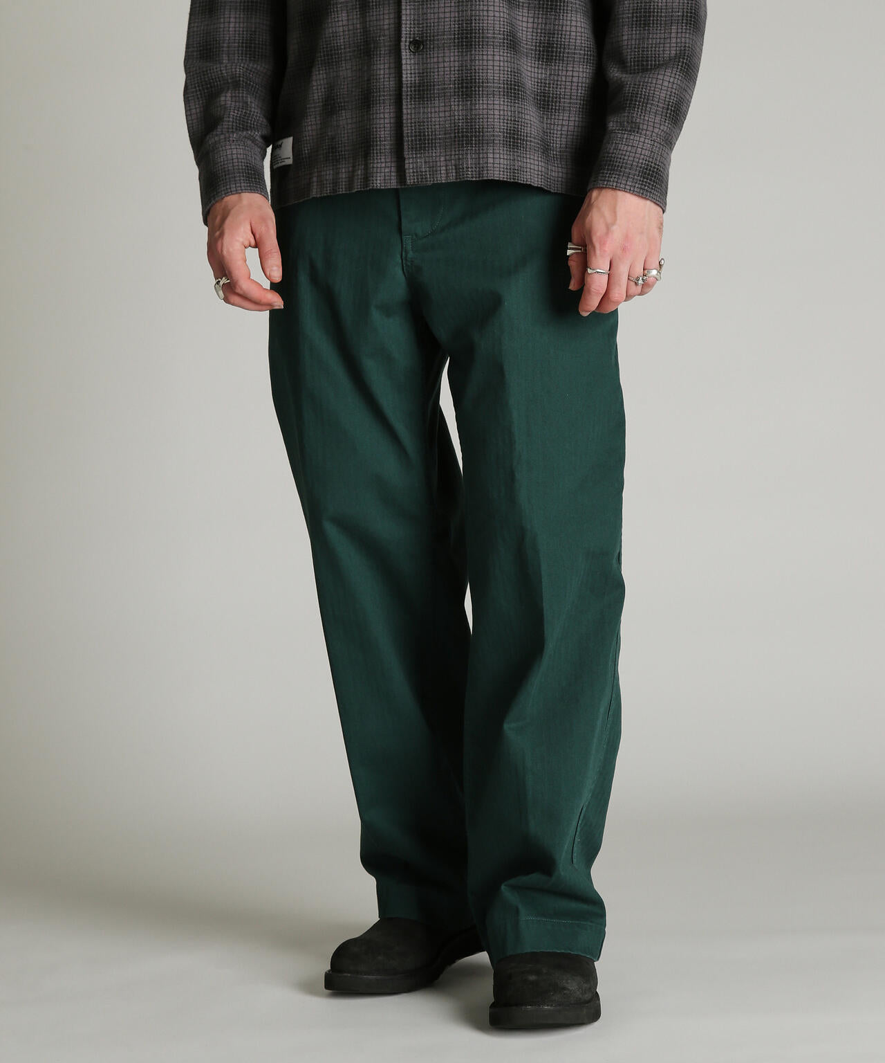 HERRINGBONE TROUSERS/ヘリンボーン パンツ