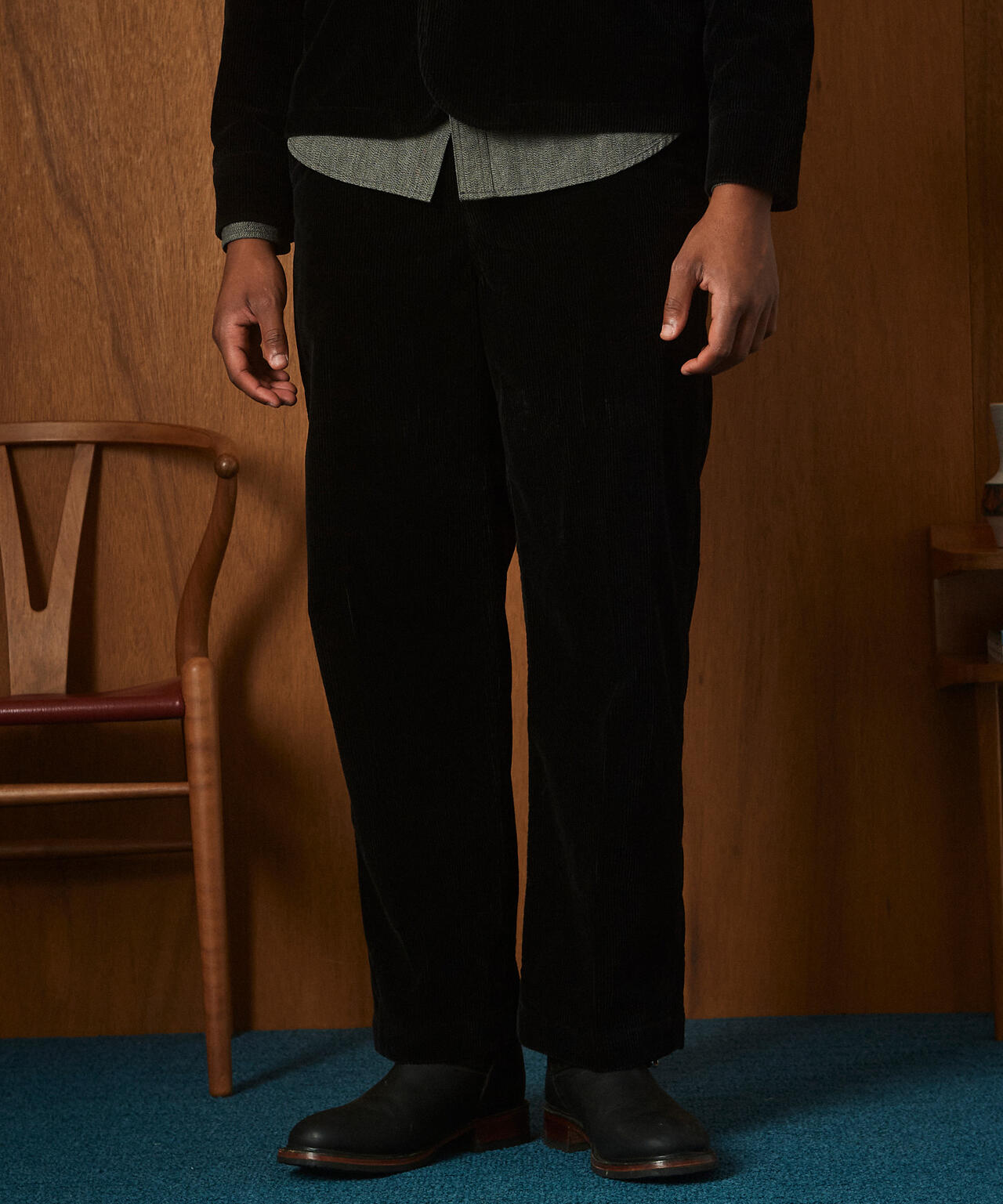 WOOLEN CORDUROY TROUSERS/ウール コーデュロイ パンツ