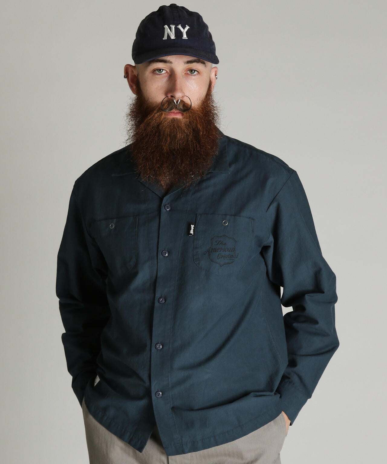 NC WORK SHIRT/ナイロン コットン シャツ