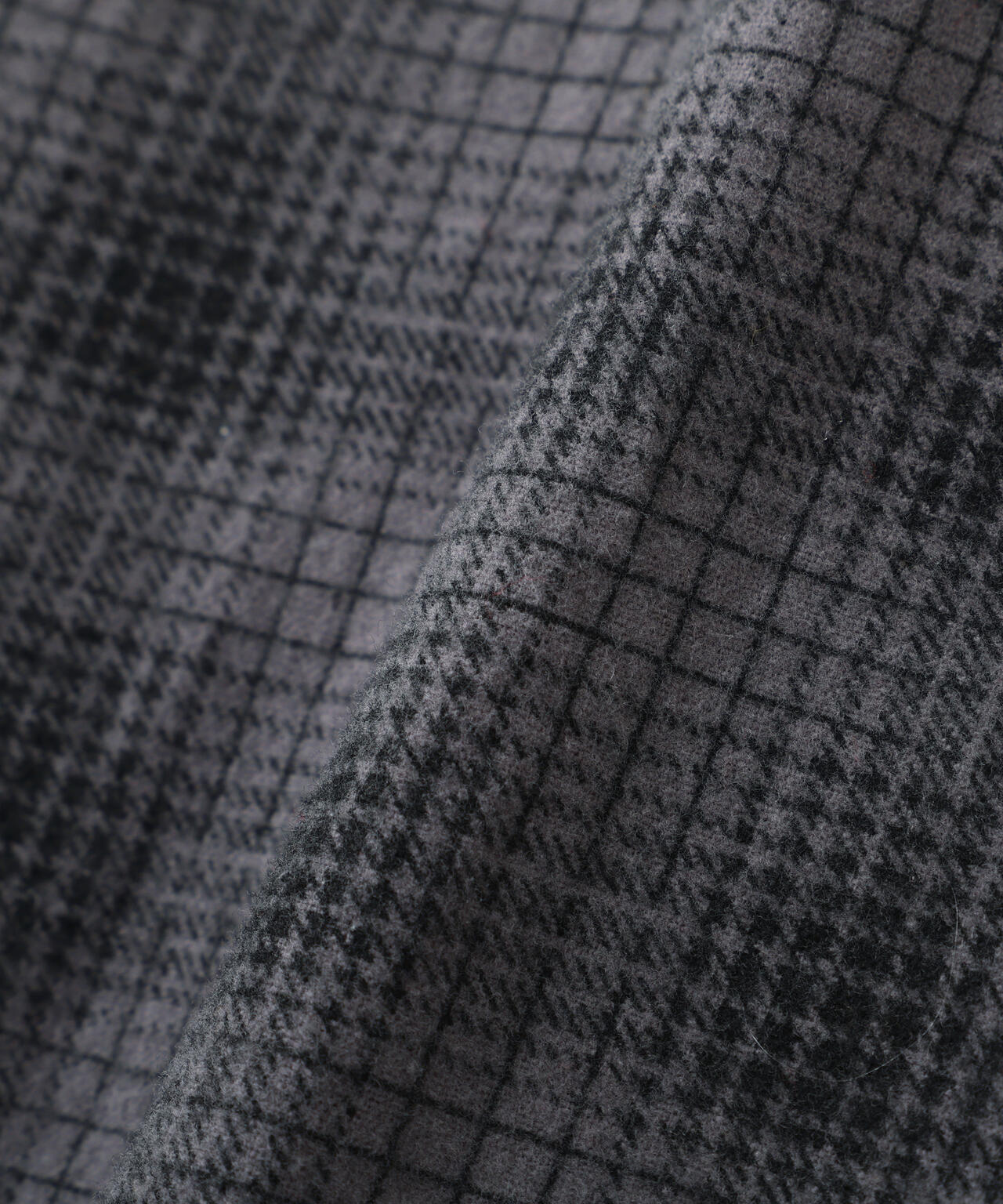 PRINT OMBRE CHECK FLANNEL SHIRT/プリント オンブレ チェック フランネル シャツ