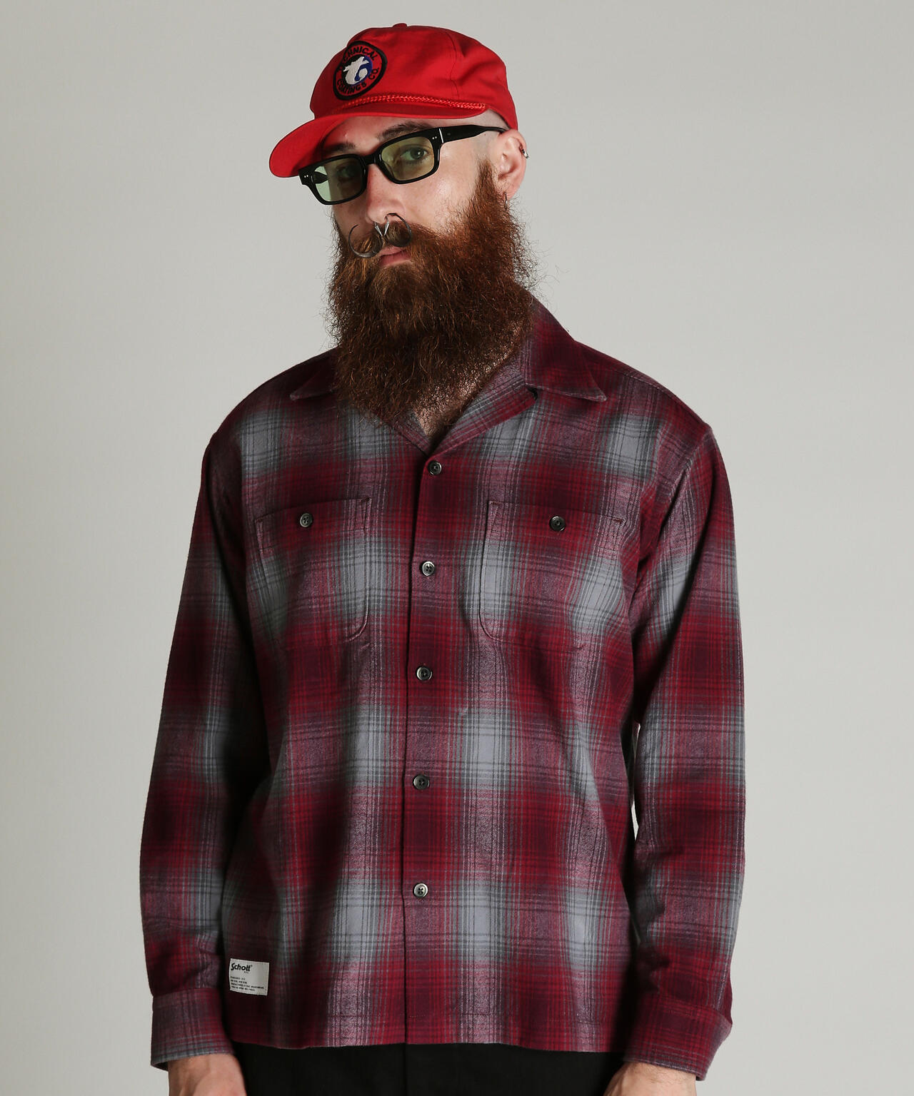 OMBRE CHECK FLANNEL SHIRT/オンブレ チェック フランネル シャツ