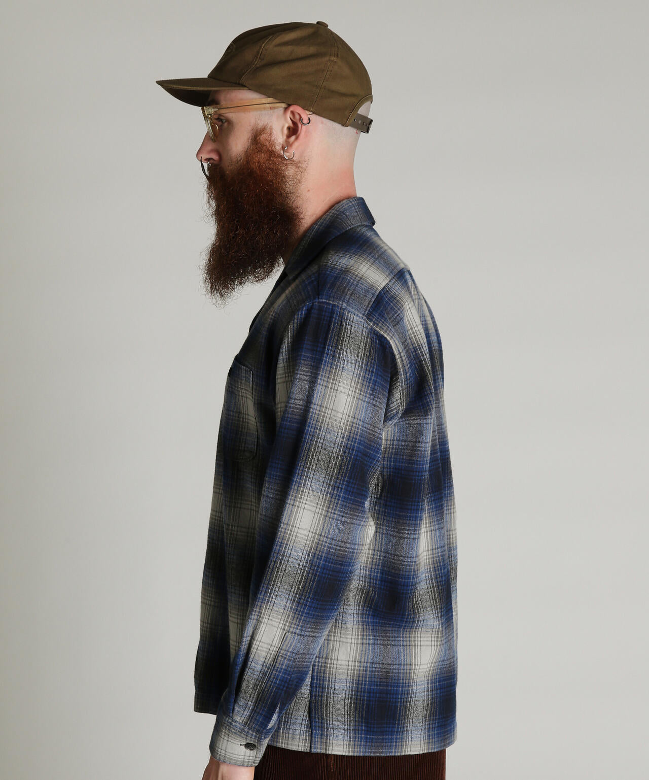 OMBRE CHECK FLANNEL SHIRT/オンブレ チェック フランネル シャツ