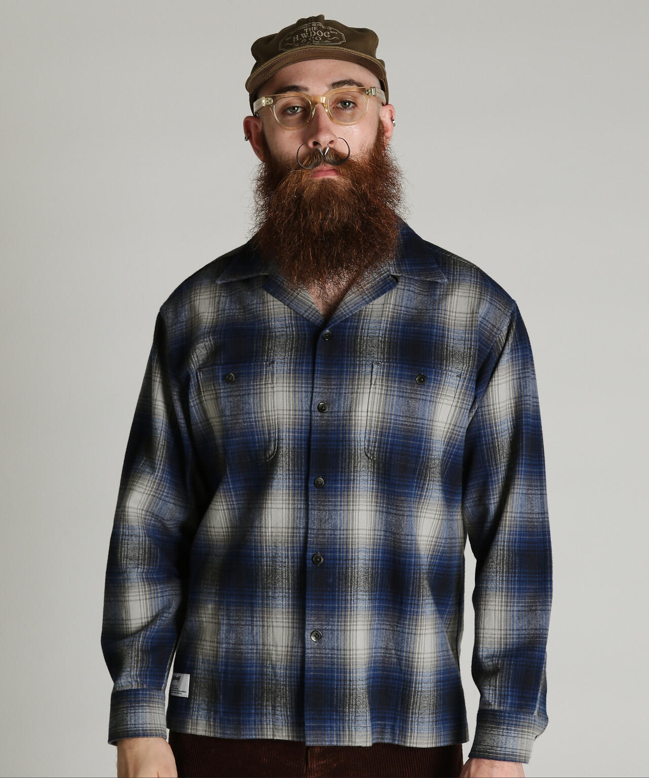 OMBRE CHECK FLANNEL SHIRT/オンブレ チェック フランネル シャツ
